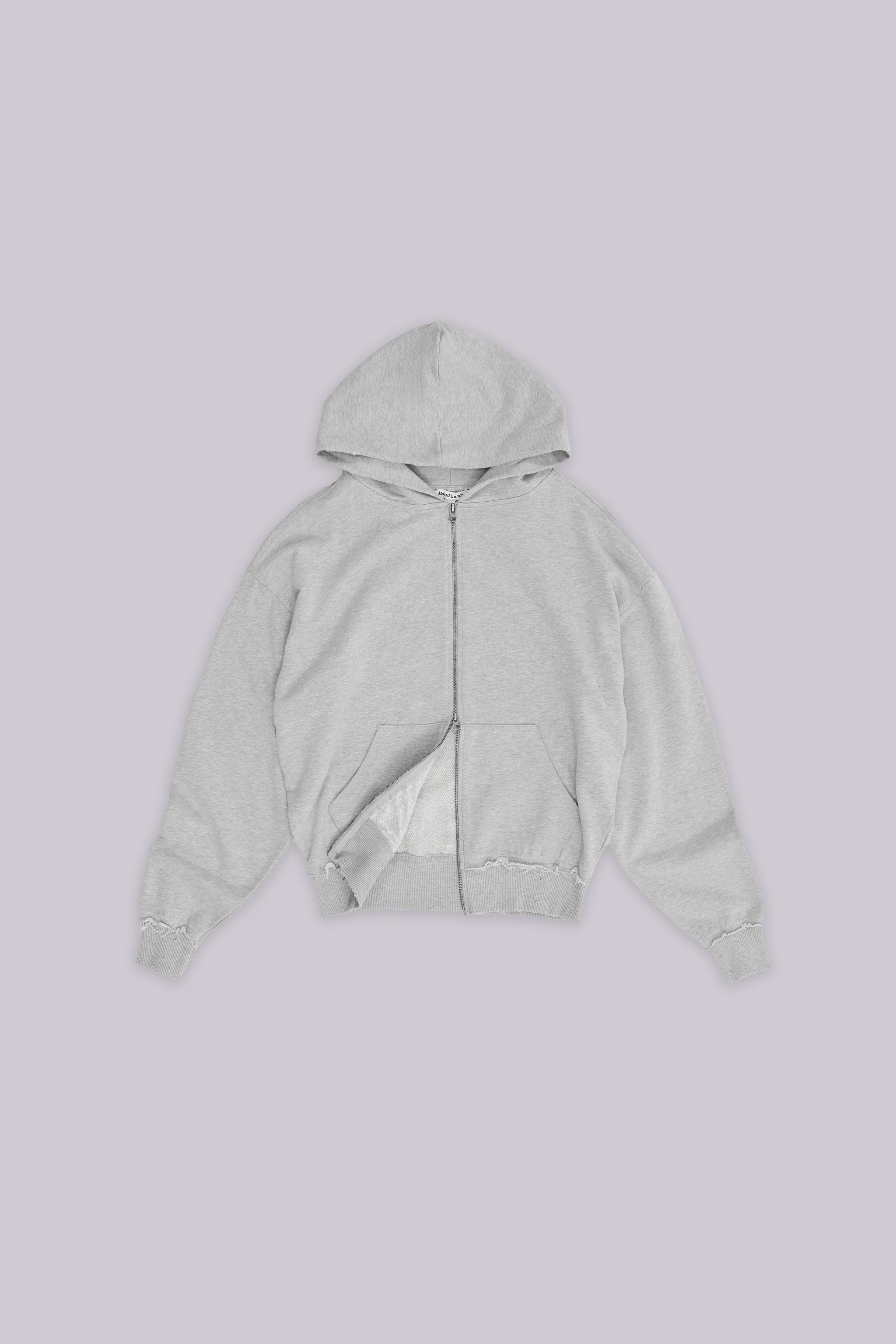 Grey Oversized Monster Hoodie