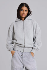 Grey Oversized Monster Hoodie