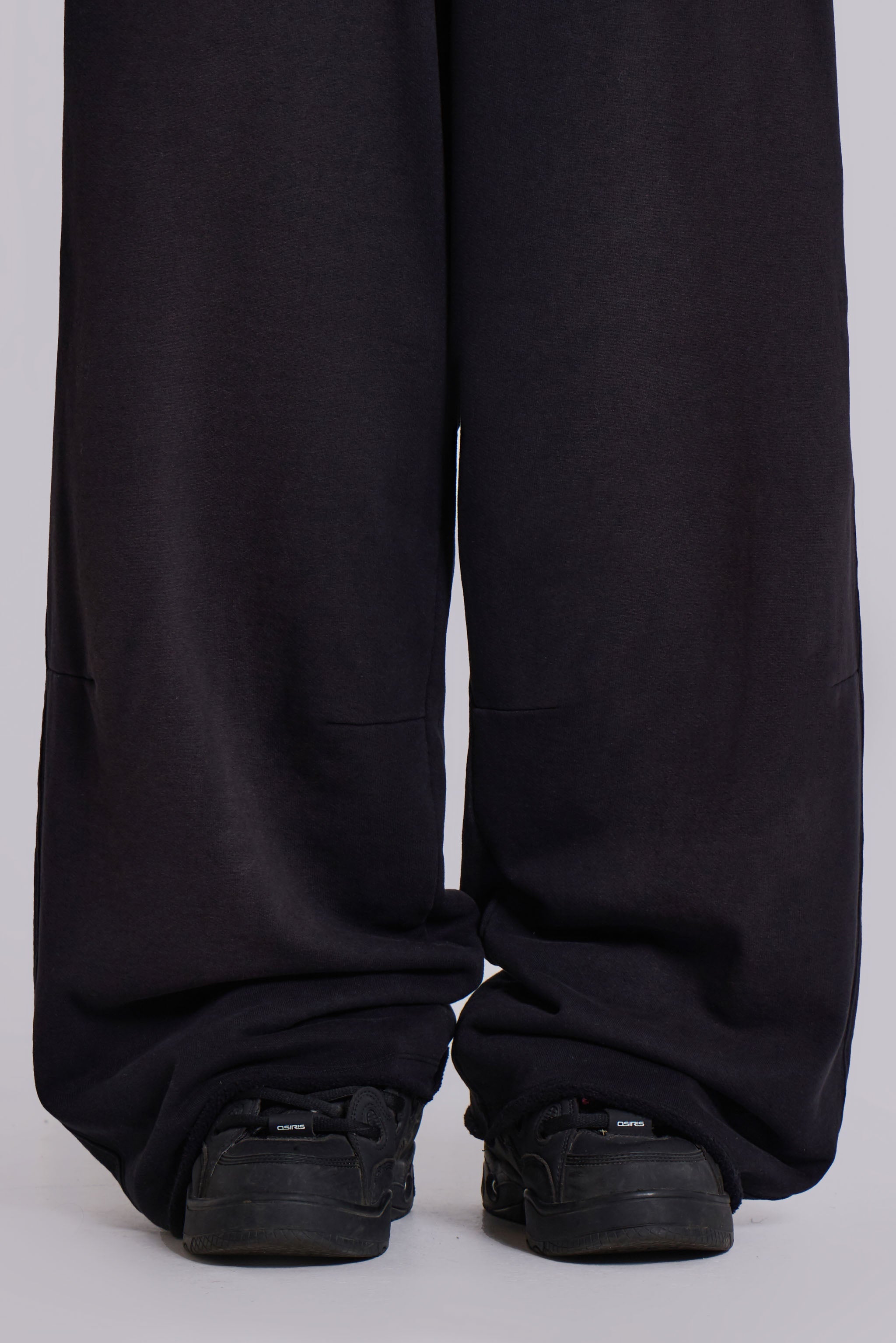 Black Baggy Monster Joggers