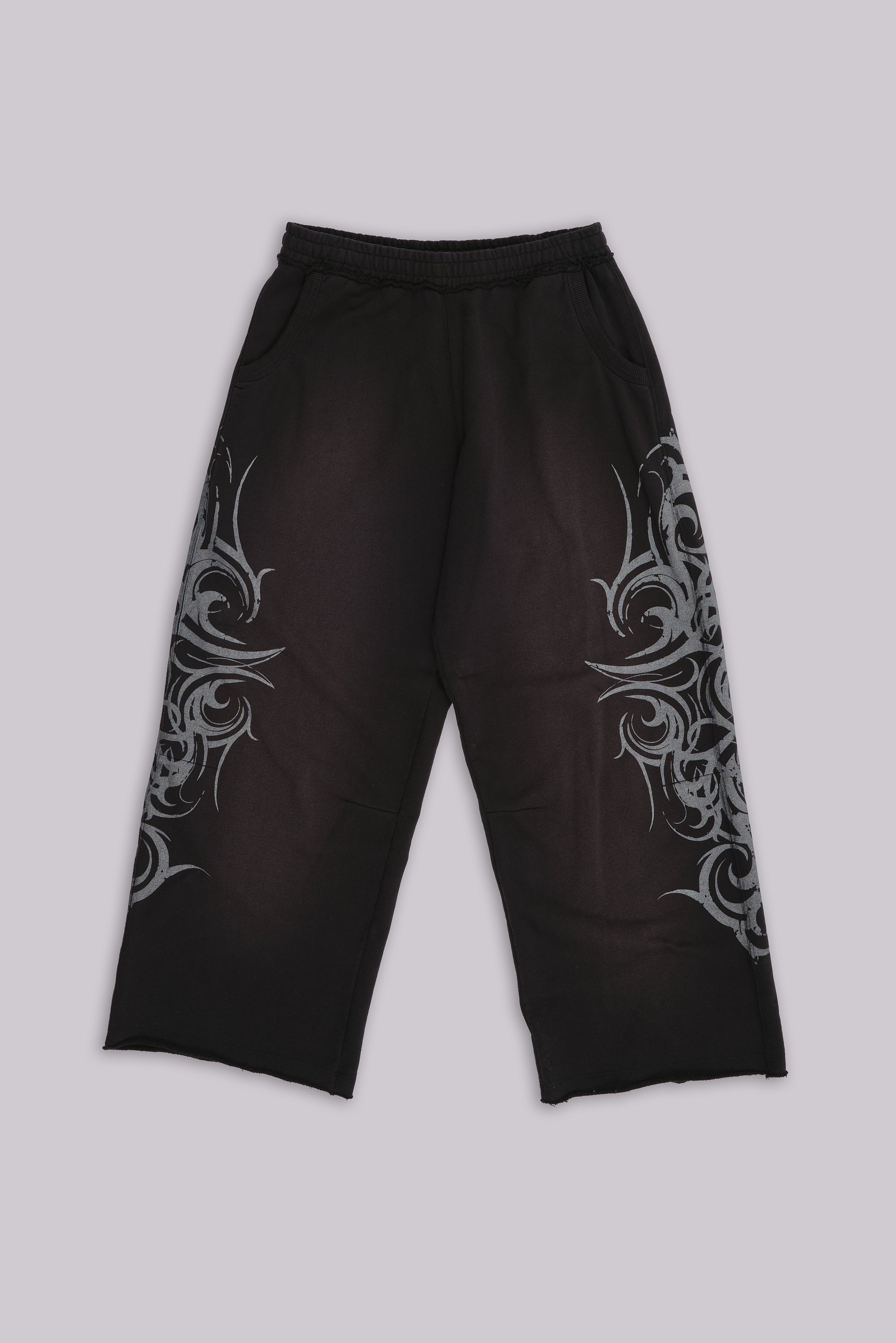 Black Baggy Blade Joggers