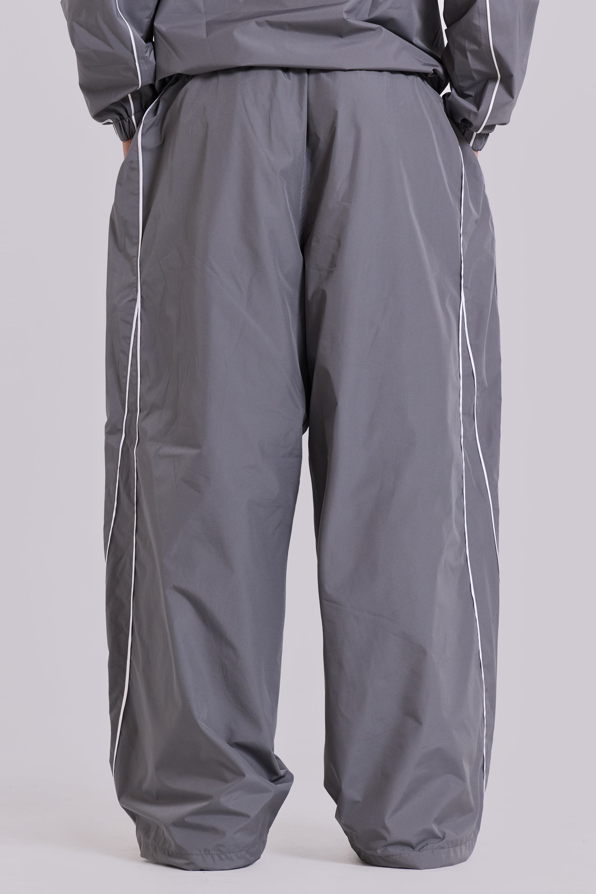 Grey Vapor Tracksuit Bottoms