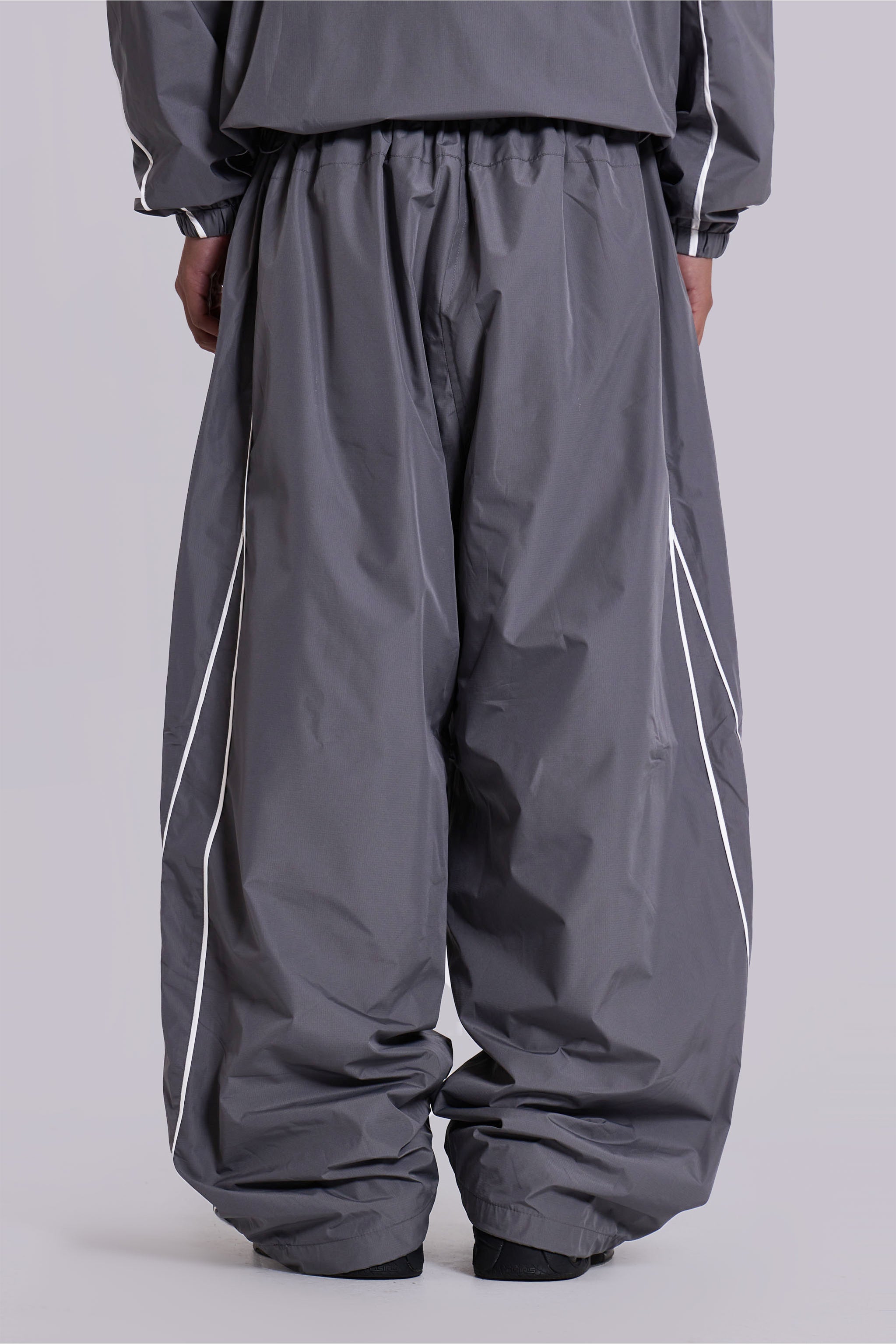 Grey Vapor Tracksuit Bottoms