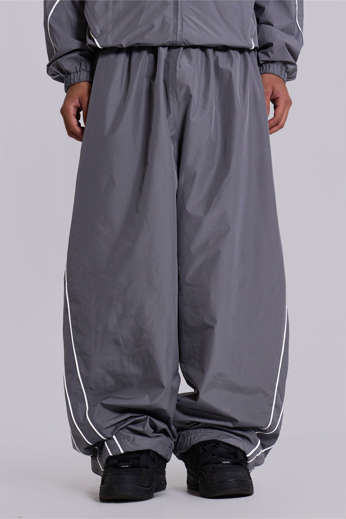 Grey Vapor Tracksuit Bottoms