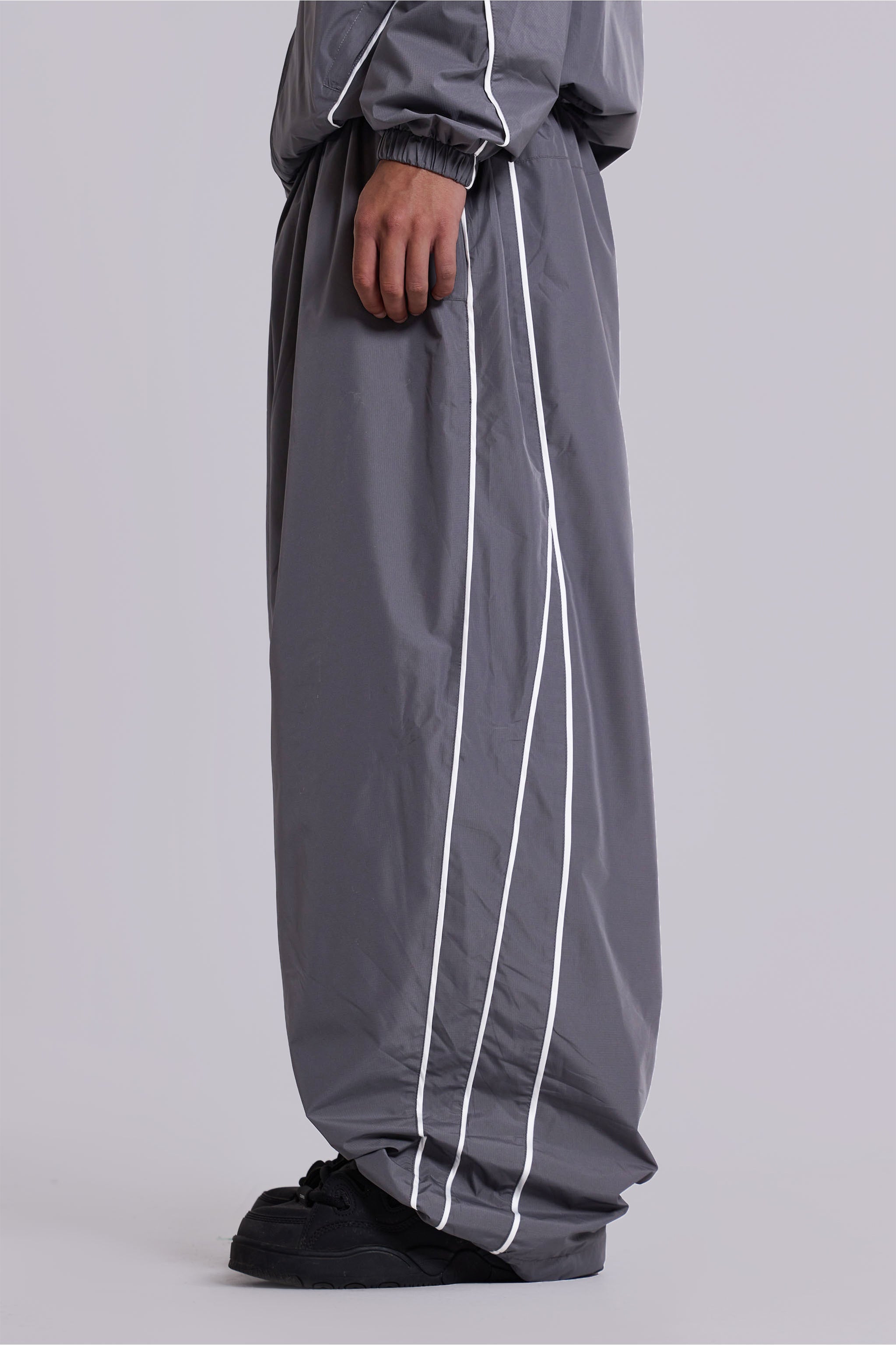 Grey Vapor Tracksuit Bottoms