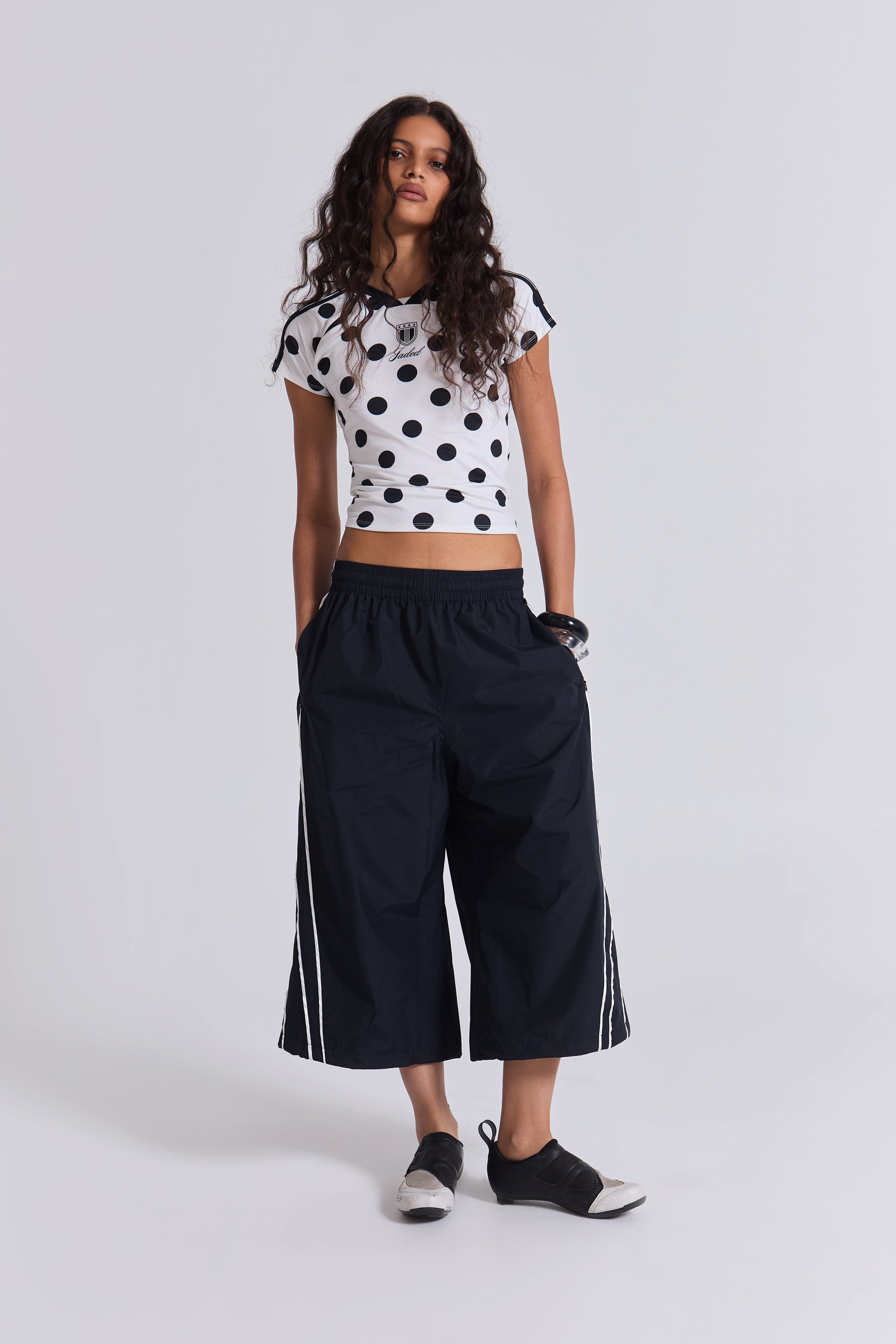 Black Vapor 3/4 Shorts