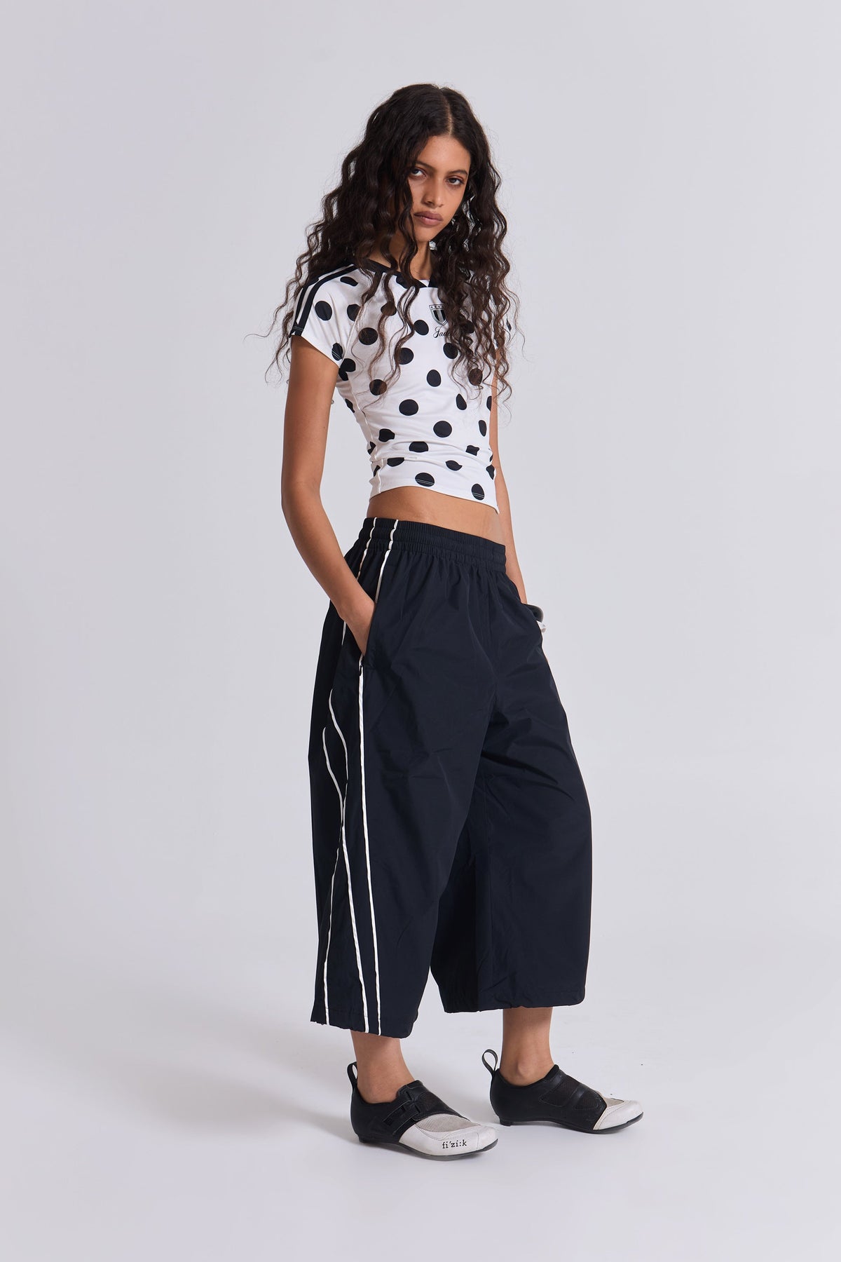 Black Vapor 3/4 Shorts