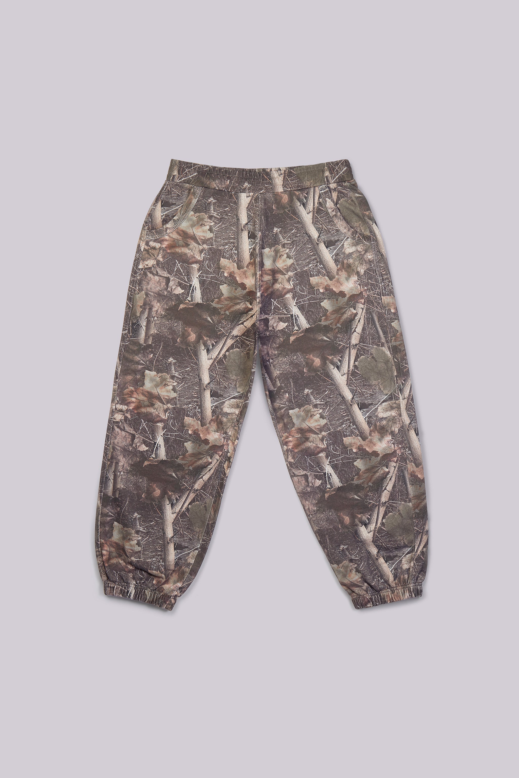 Woodland Camo Baggy Cuffed Monster Joggers