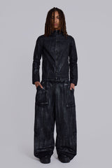 Gunmetal Wash Monster Joggers