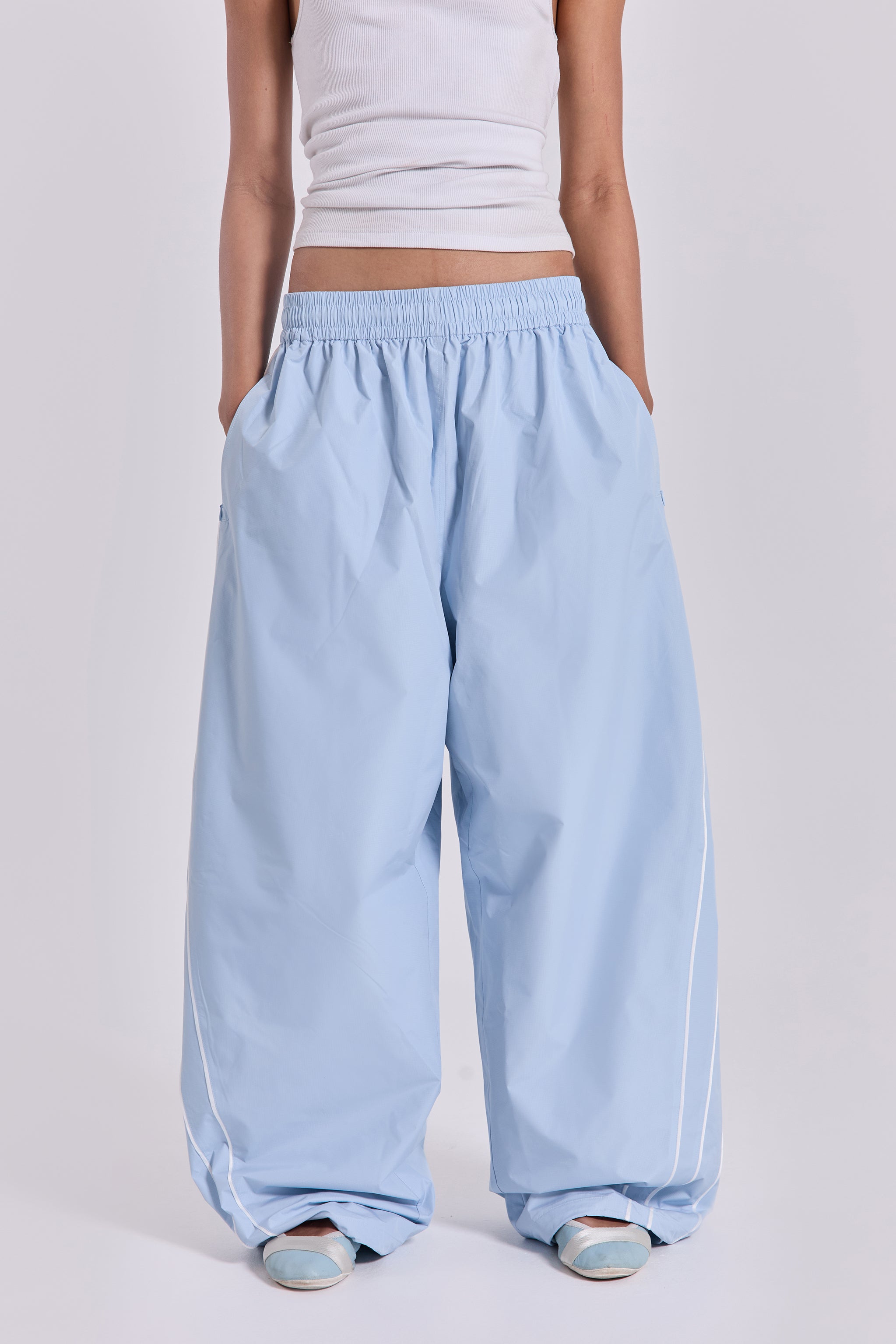 Blue Vapor Tracksuit Bottoms