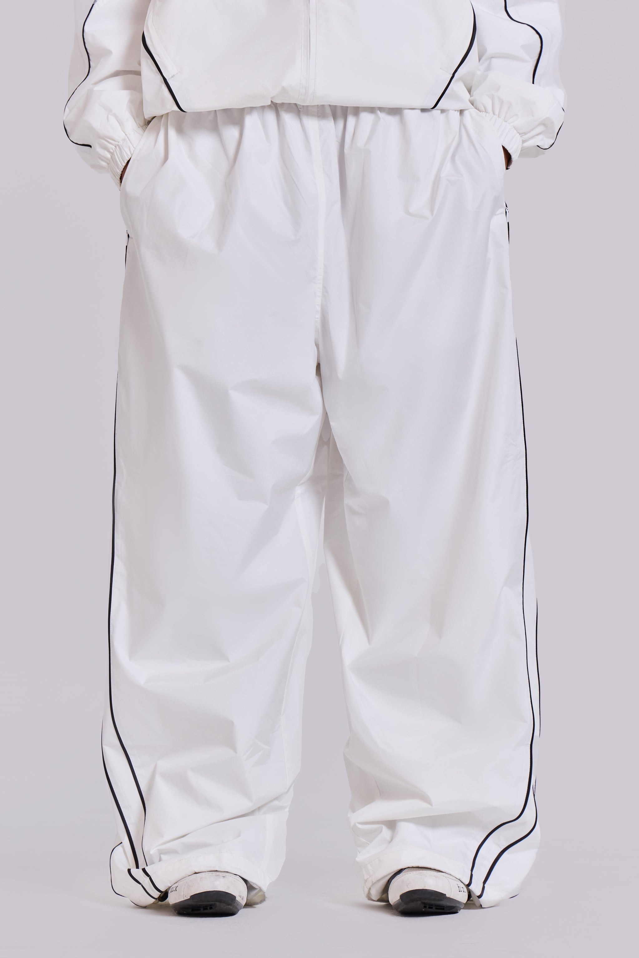 White Vapor Tracksuit Bottoms