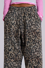 Airbrush Leopard Monster Joggers