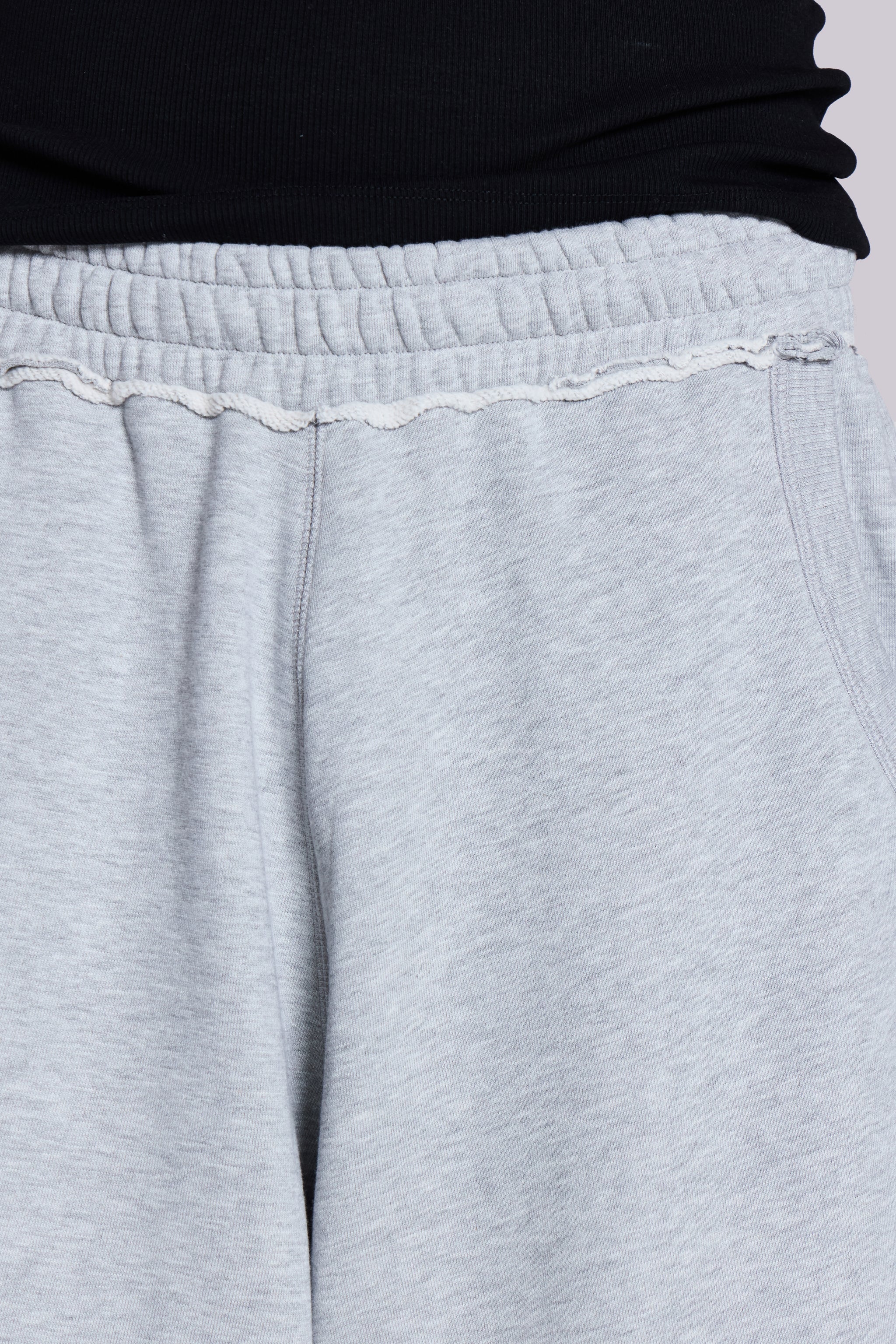 Monster 3/4 Grey Marl Shorts
