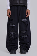 Check Layered Monster Joggers