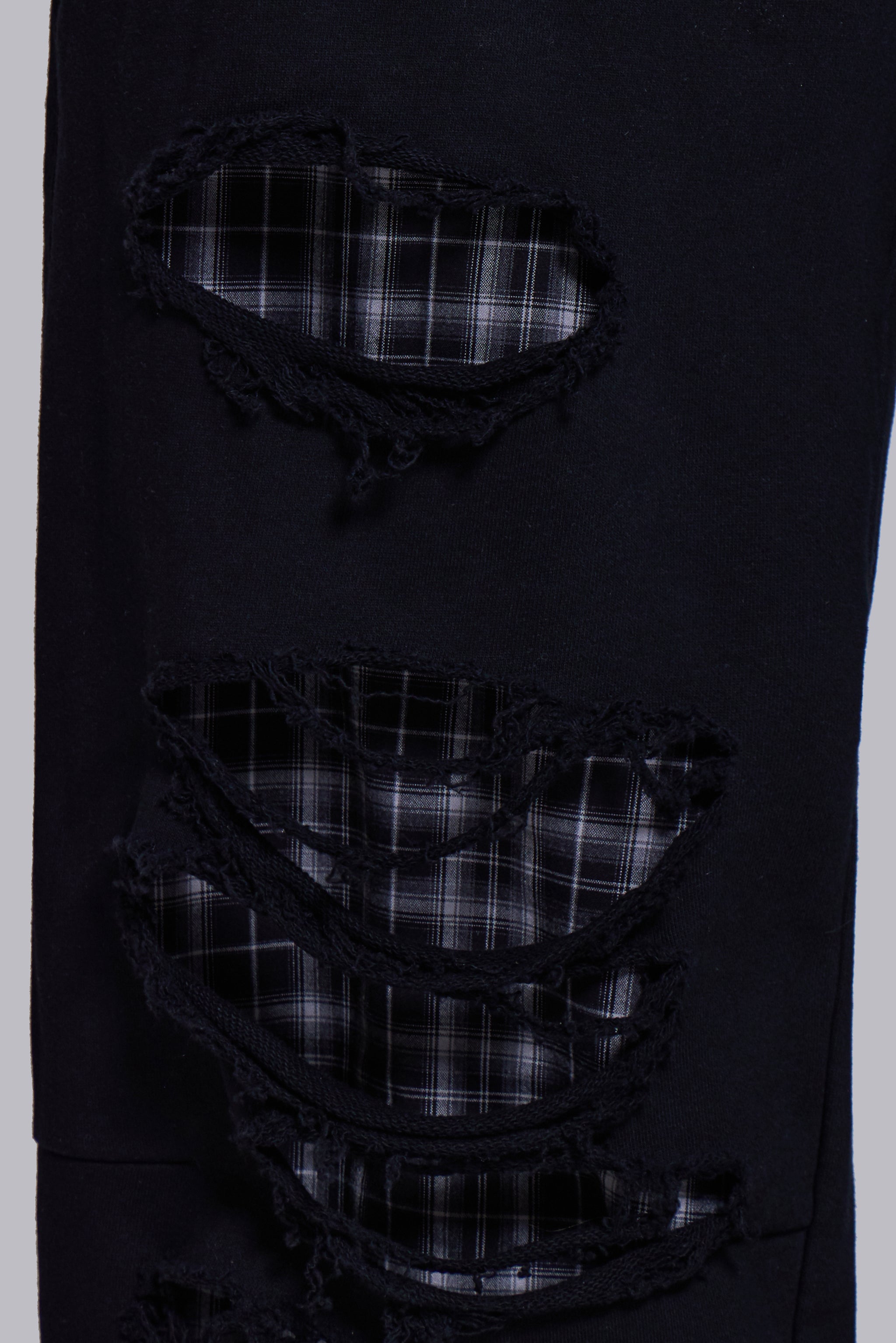 Check Layered Monster Joggers