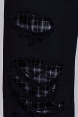 Check Layered Monster Joggers