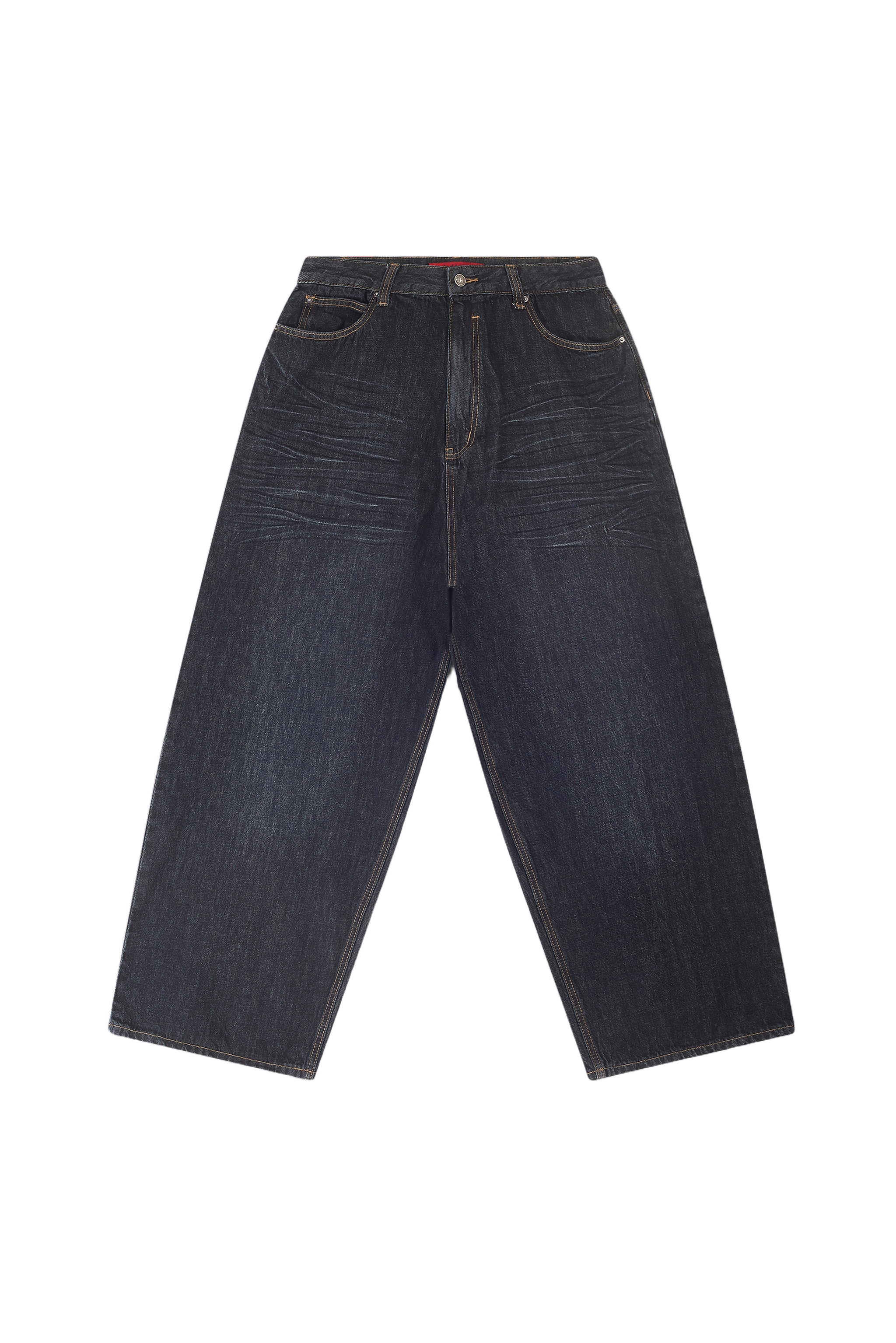 Indigo Low Rise Colossus Baggy Jeans