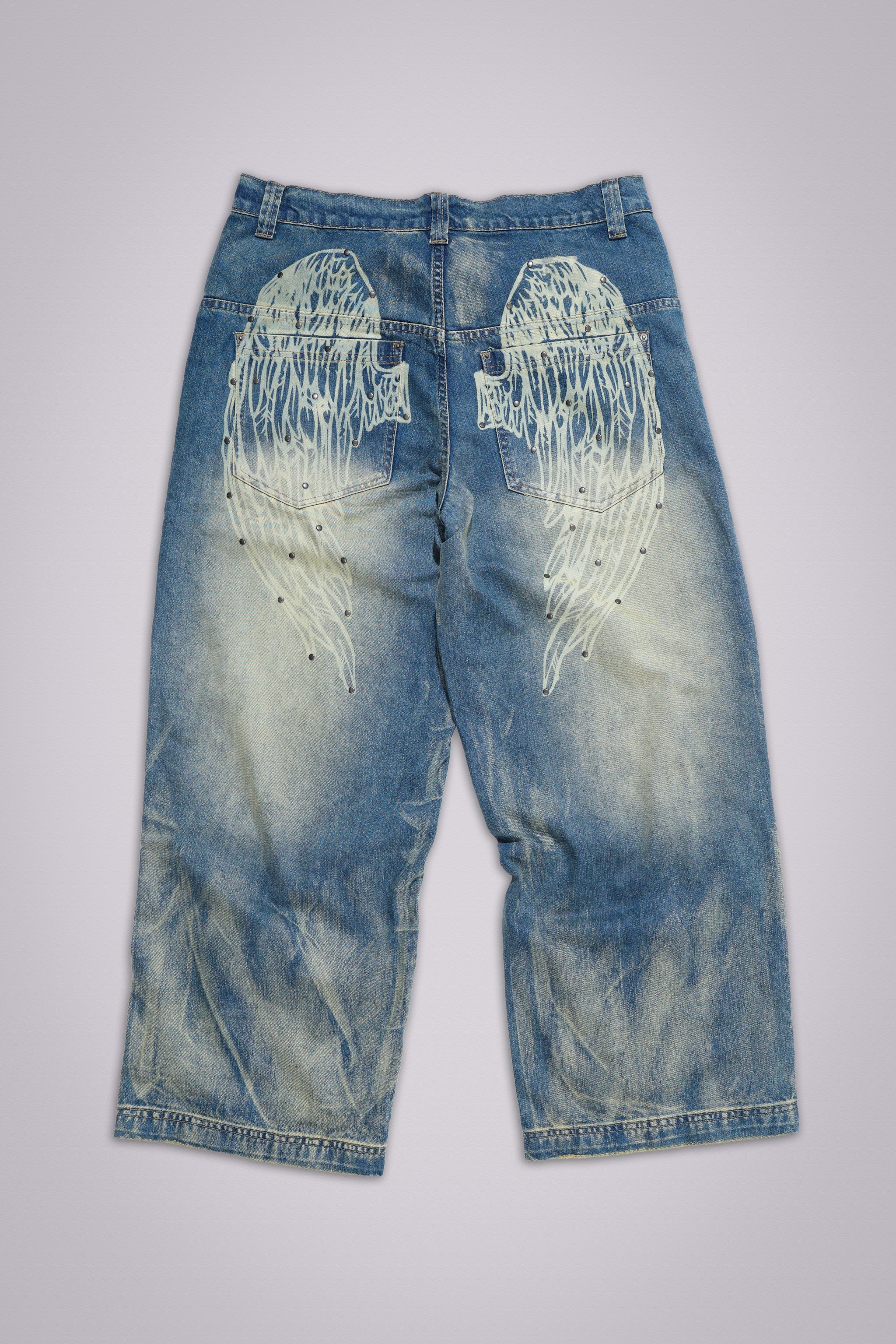Blue Ethereal Colossus Jeans