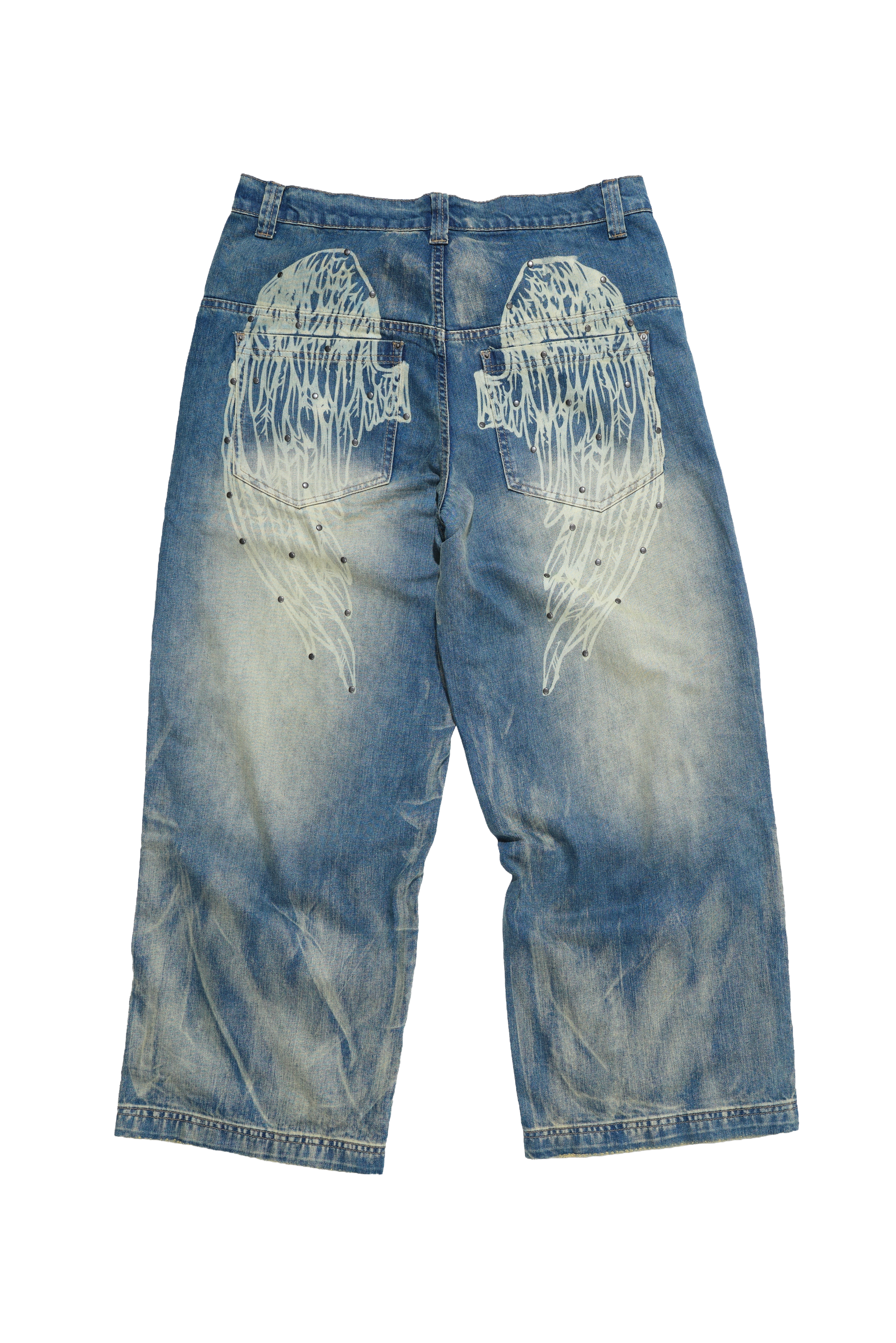 Blue Ethereal Colossus Jeans