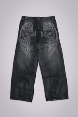 Black Ethereal Colossus Jeans