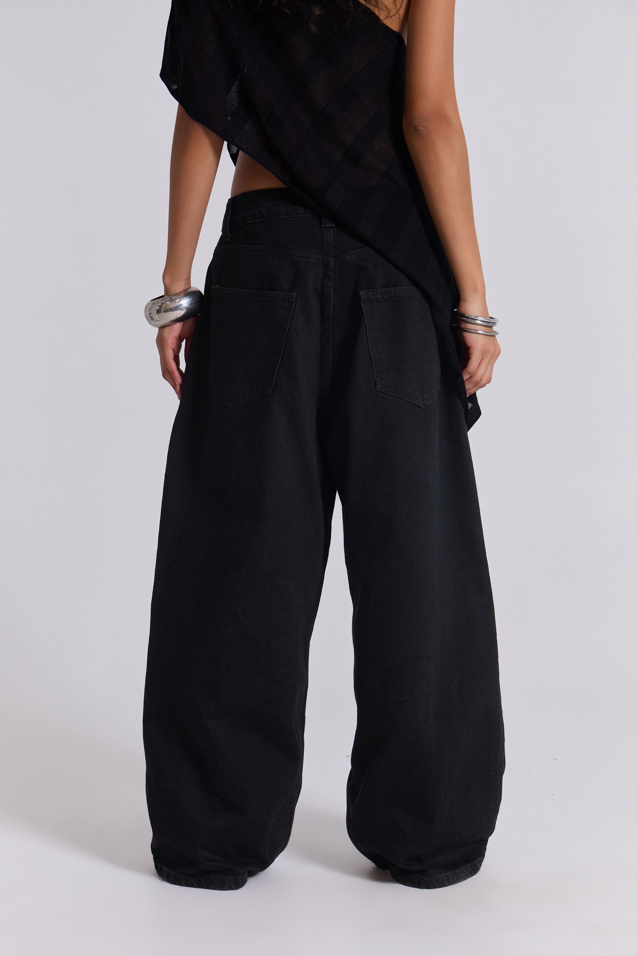 Solid Black XL Colossus Jeans