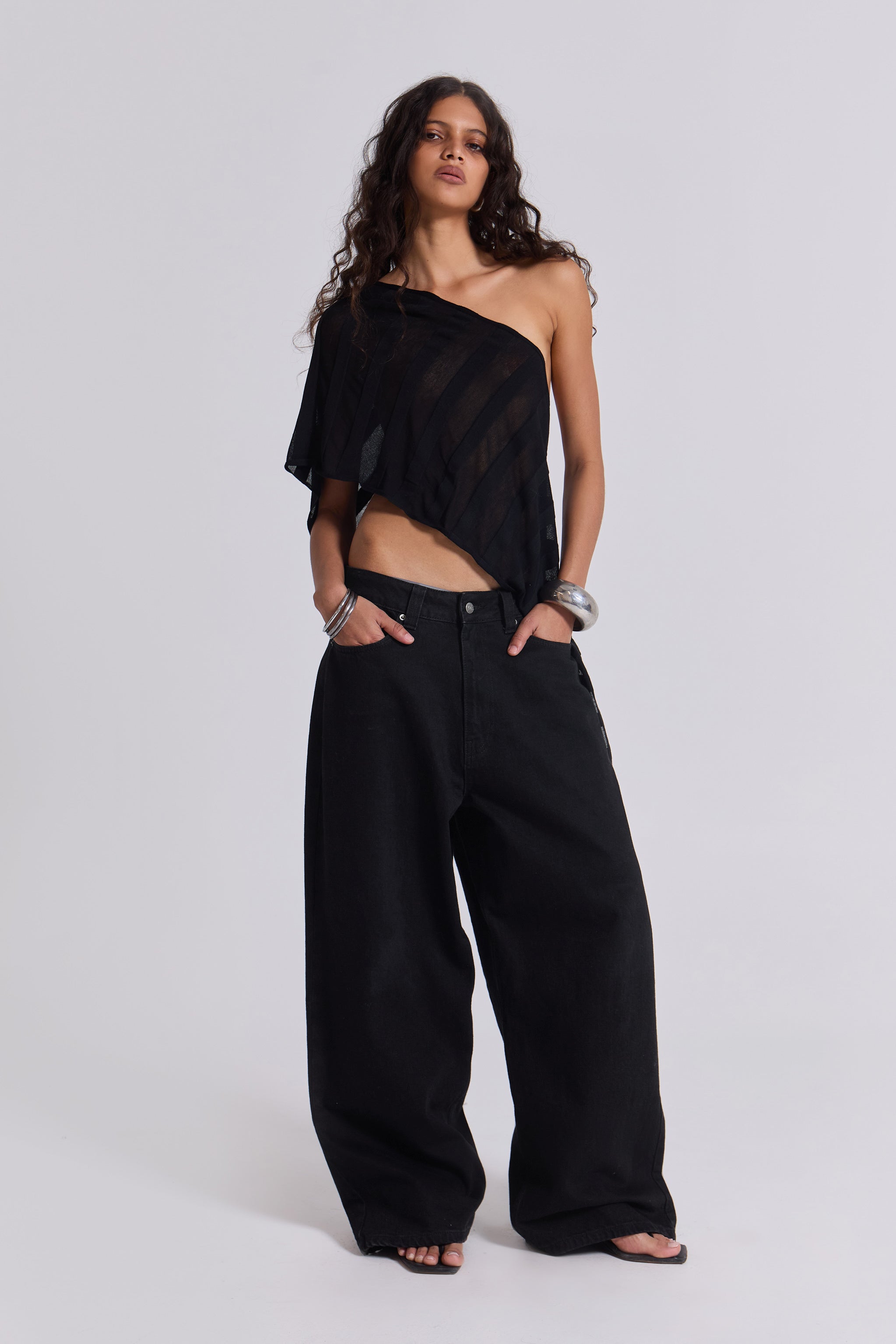 Solid Black XL Colossus Jeans