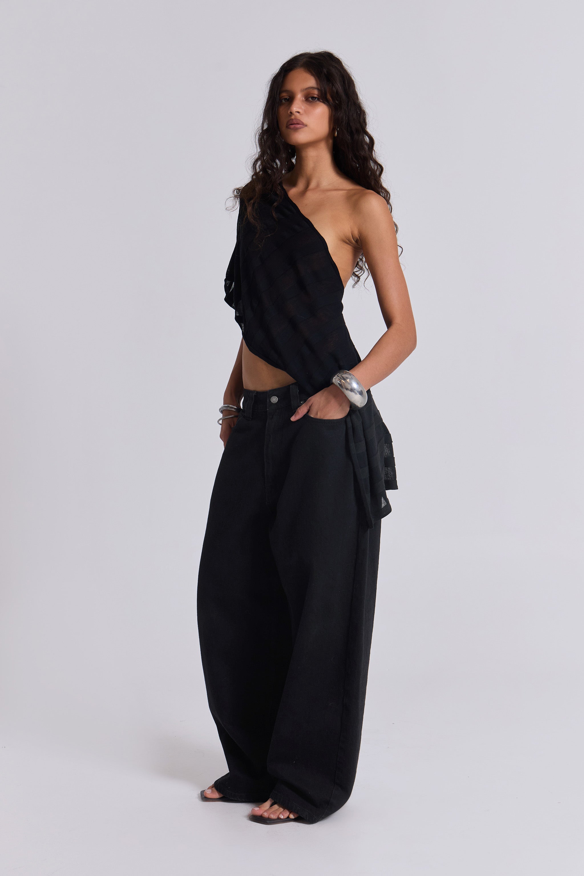 Solid Black XL Colossus Jeans