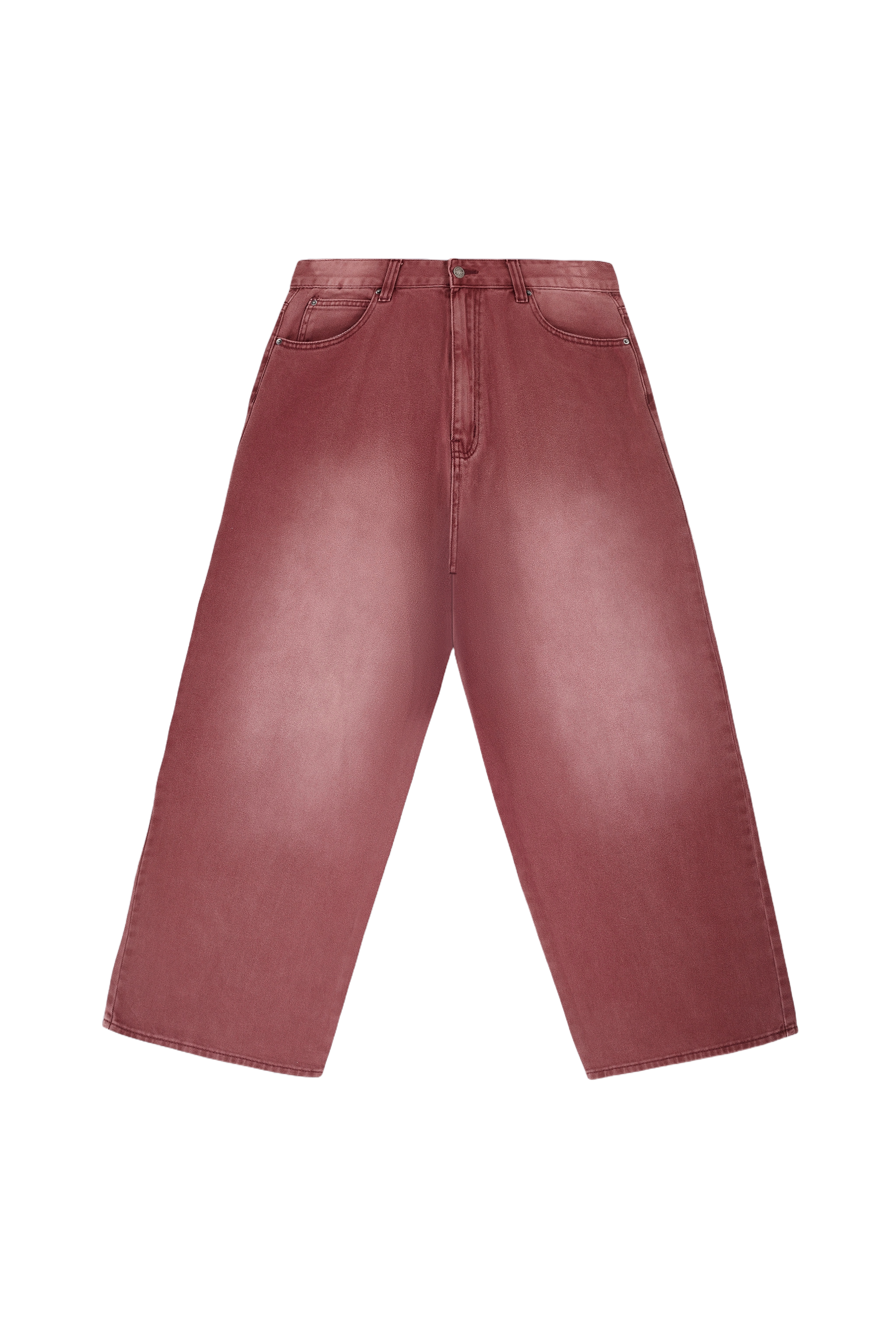 Burgundy Washed XL Colossus Jeans