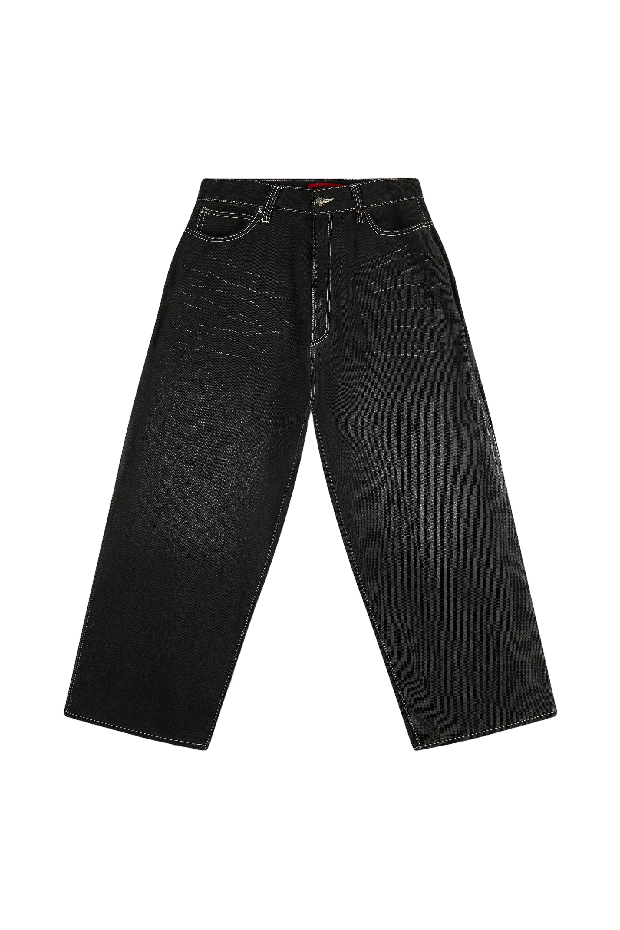Black Coated XL Colossus Jeans