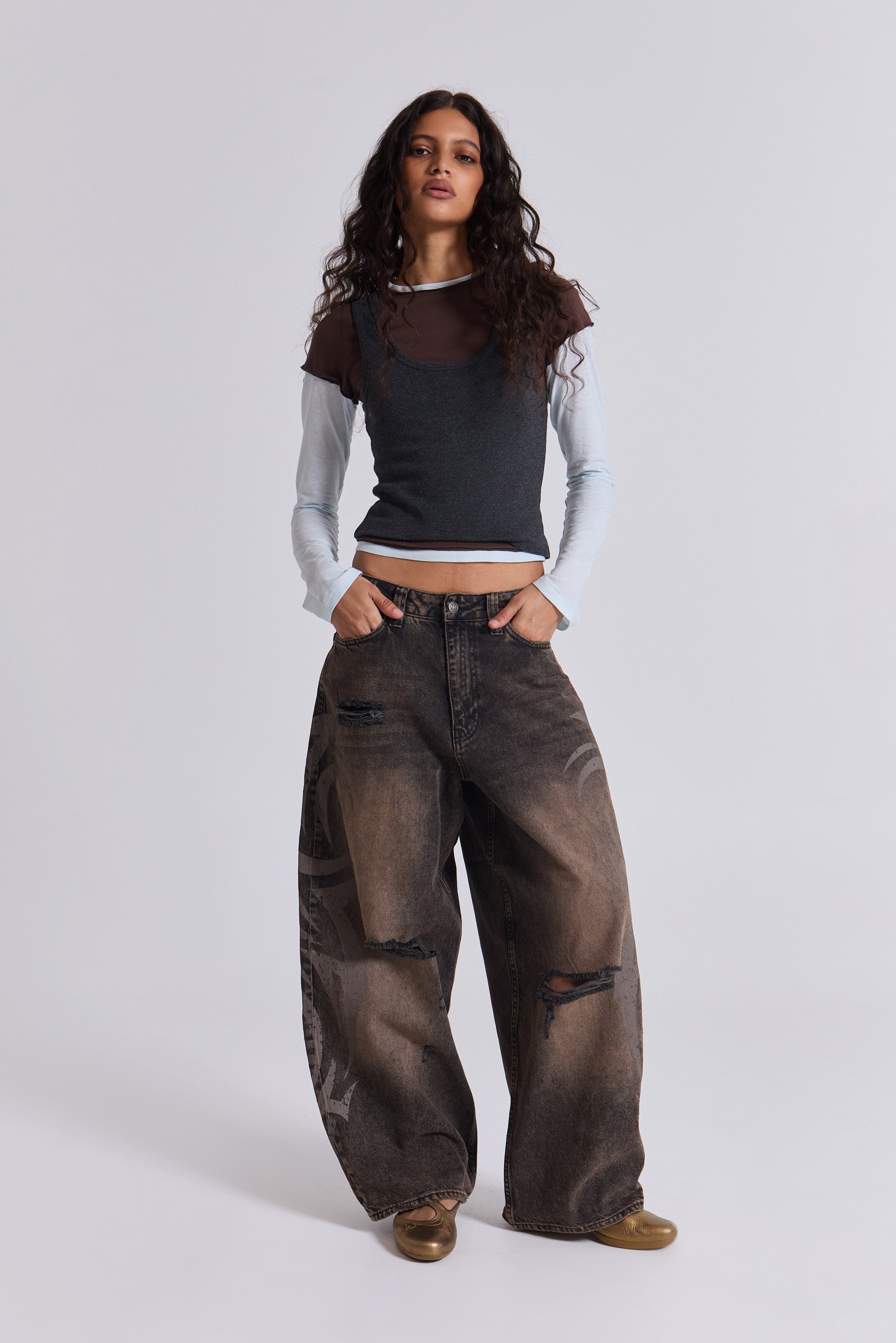 Brown Blade XL Colossus Jeans