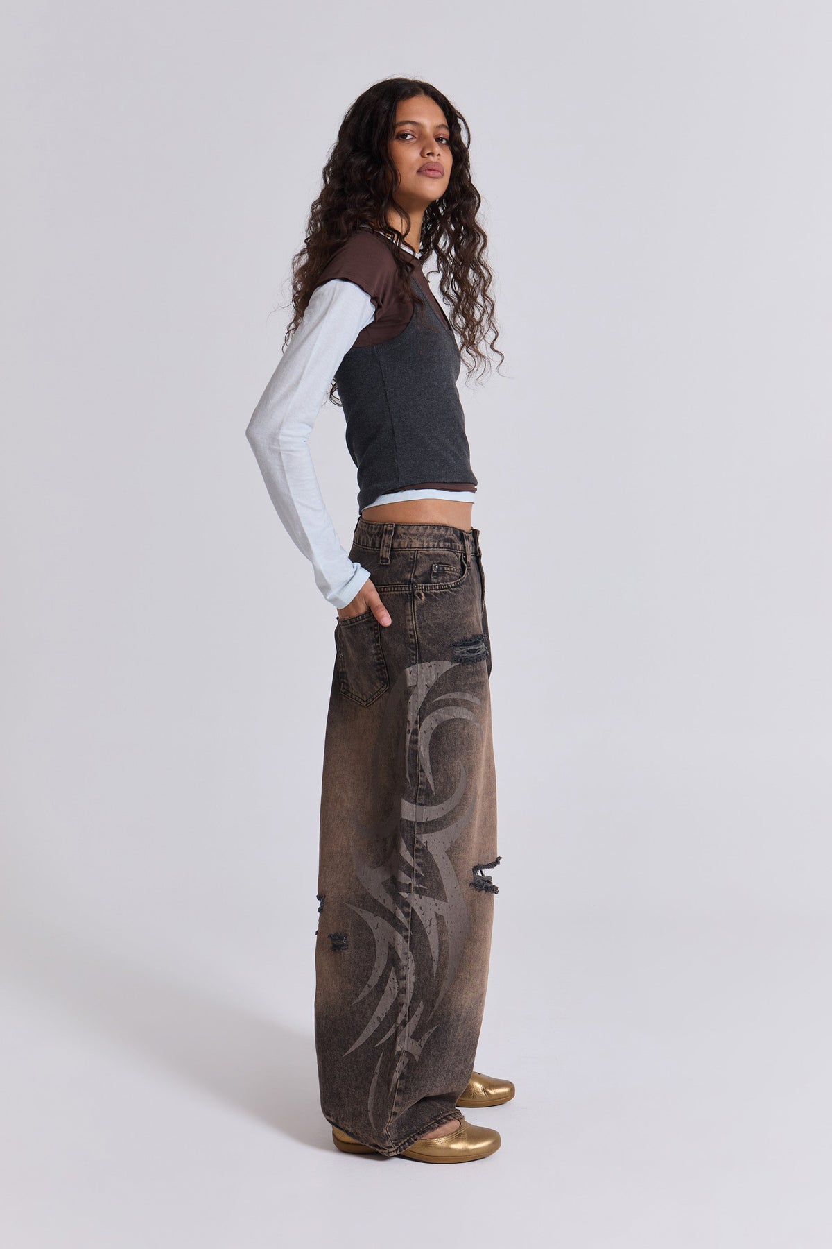 Brown Blade XL Colossus Jeans