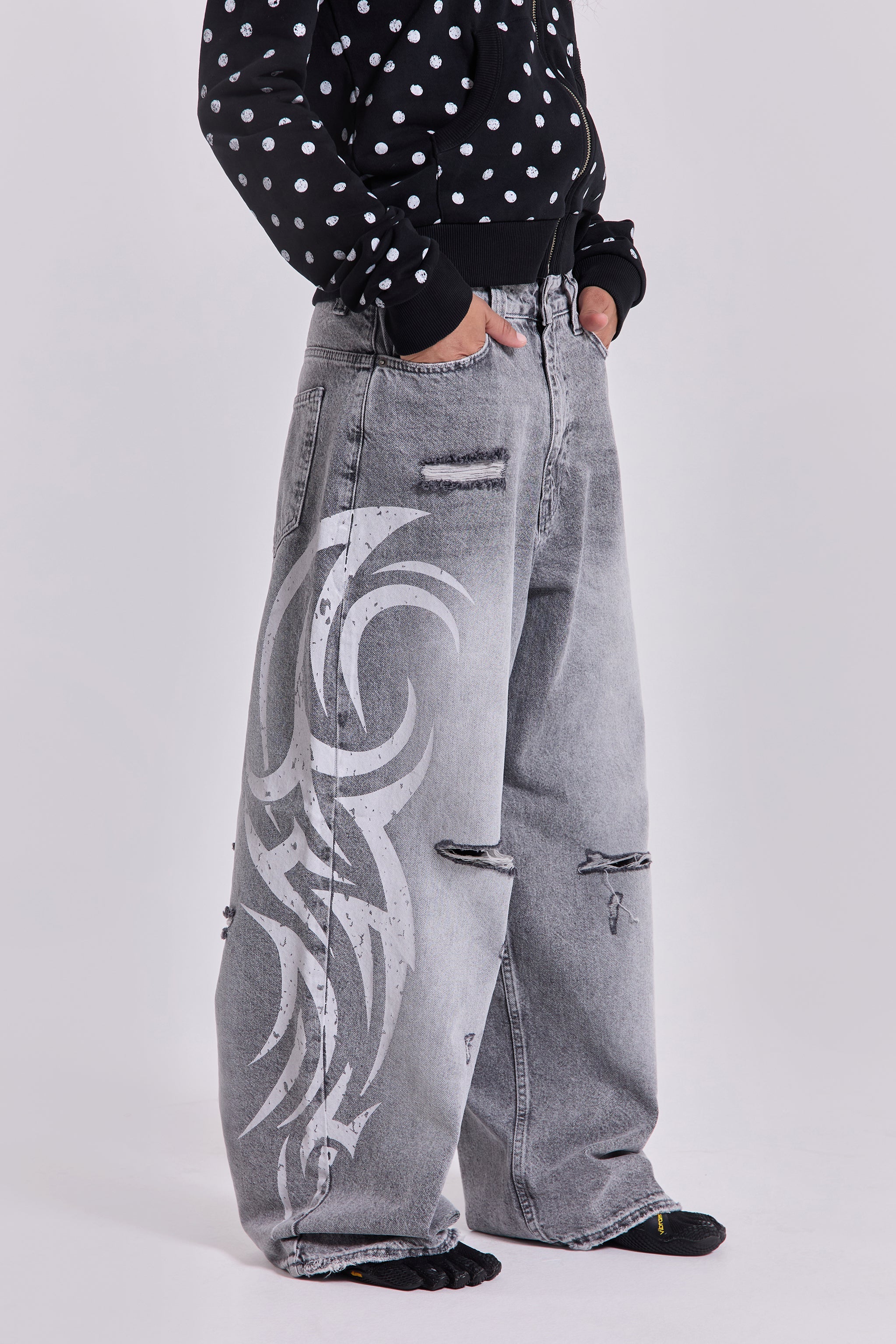 Grey Blade XL Colossus Jeans