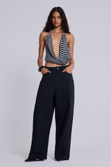 Black Pinstripe XL Colossus Jeans