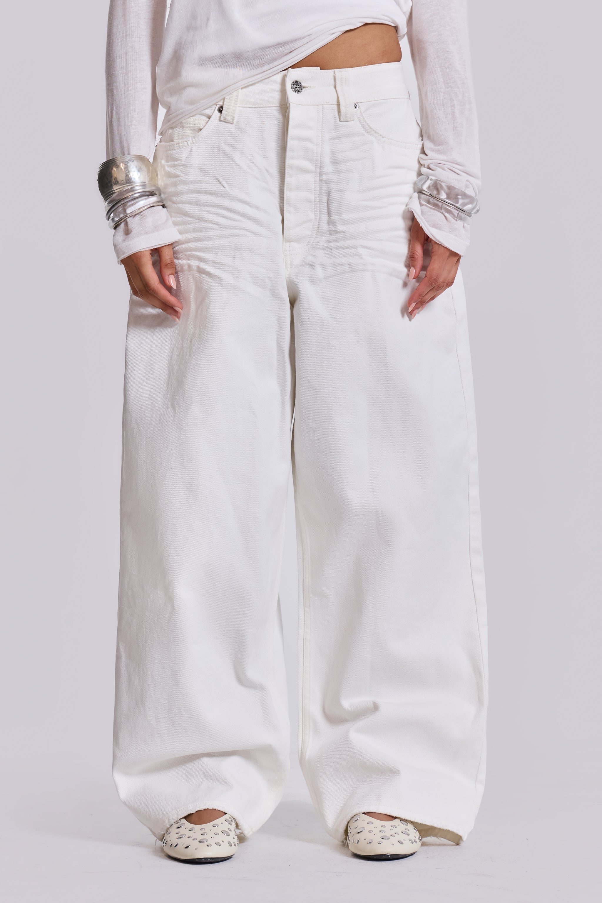 Off White XL Colossus Jeans