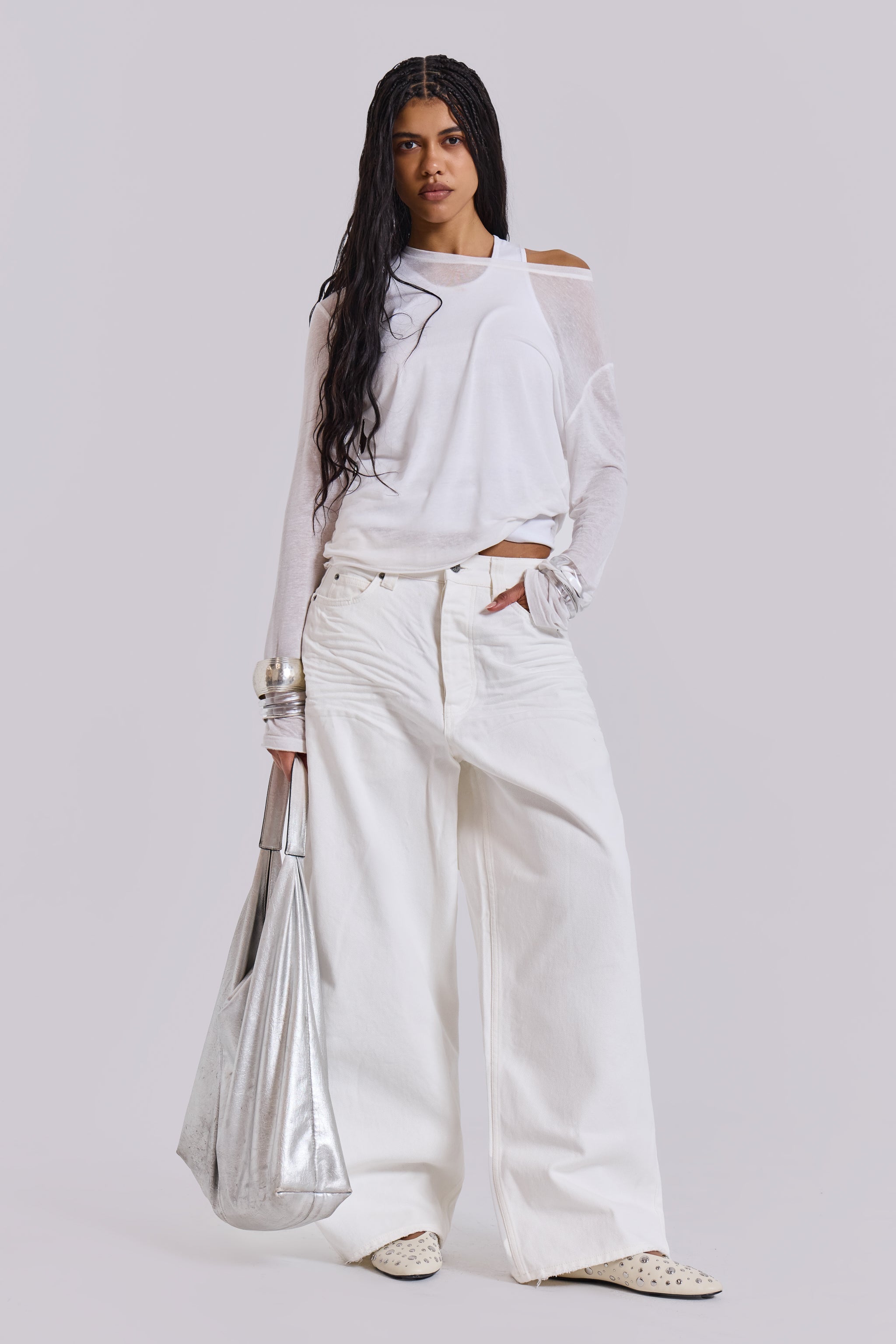 Off White XL Colossus Jeans