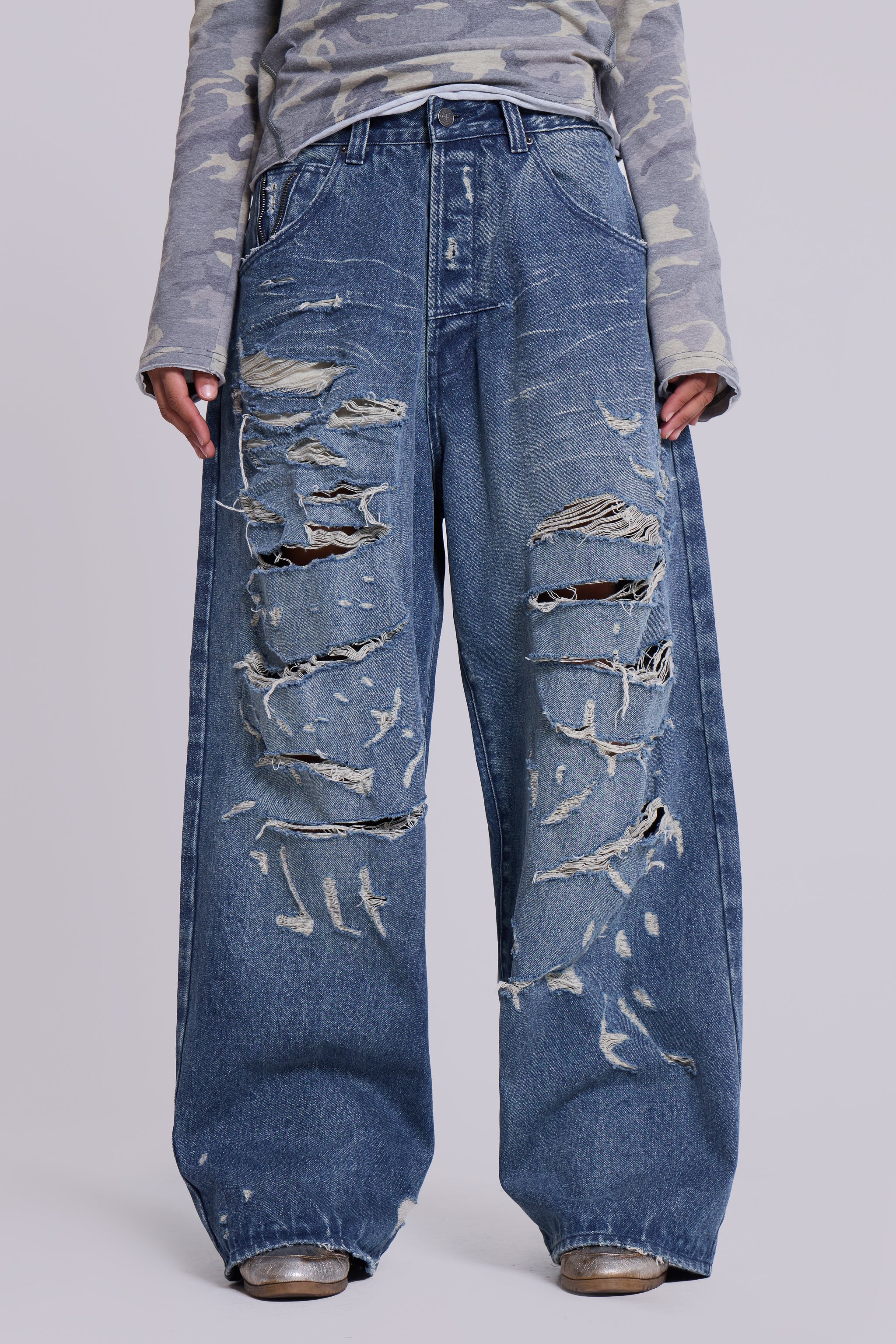 Destroyed XL Colossus Jeans