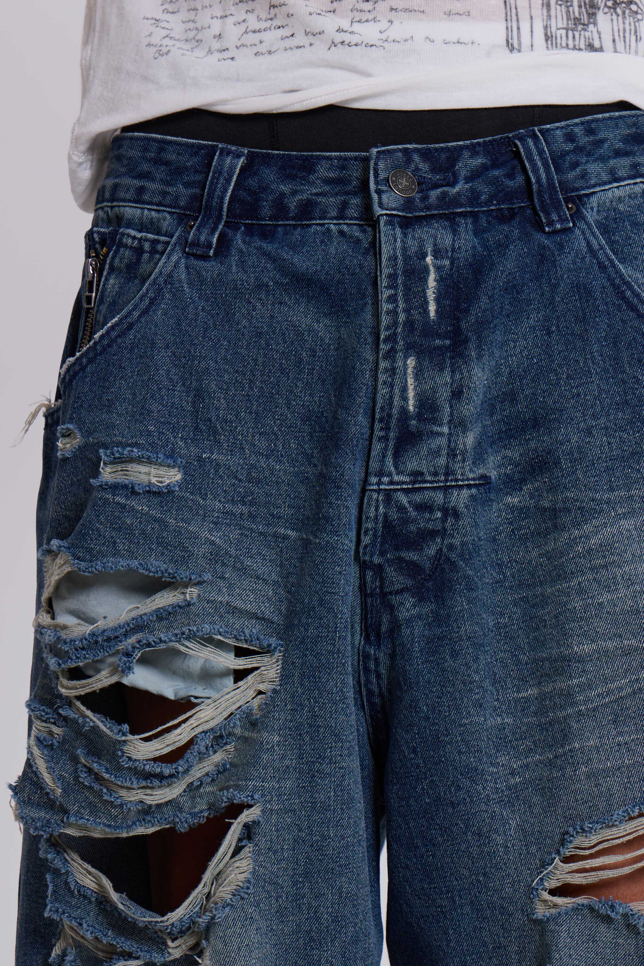 Destroyed XL Colossus Jeans