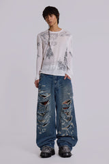 Destroyed XL Colossus Jeans