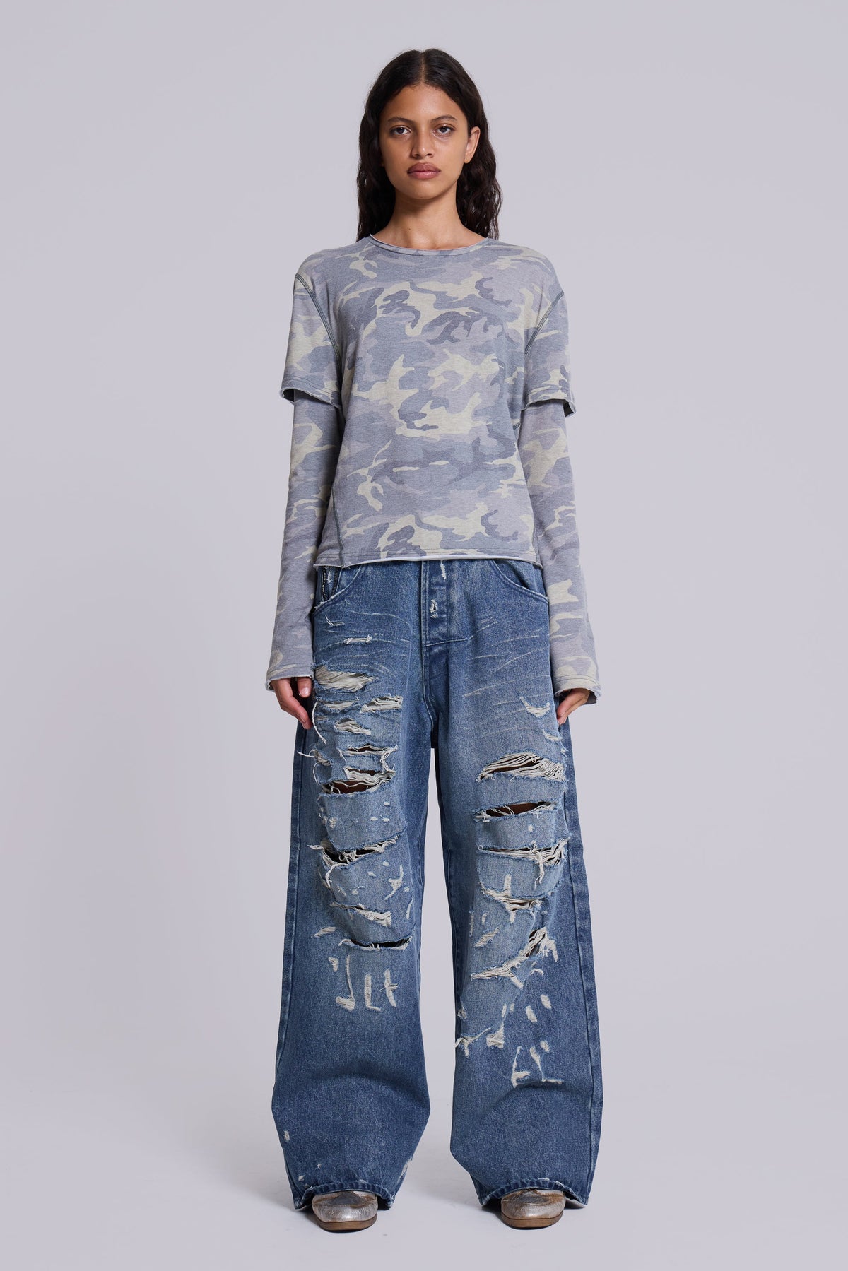 Destroyed XL Colossus Jeans