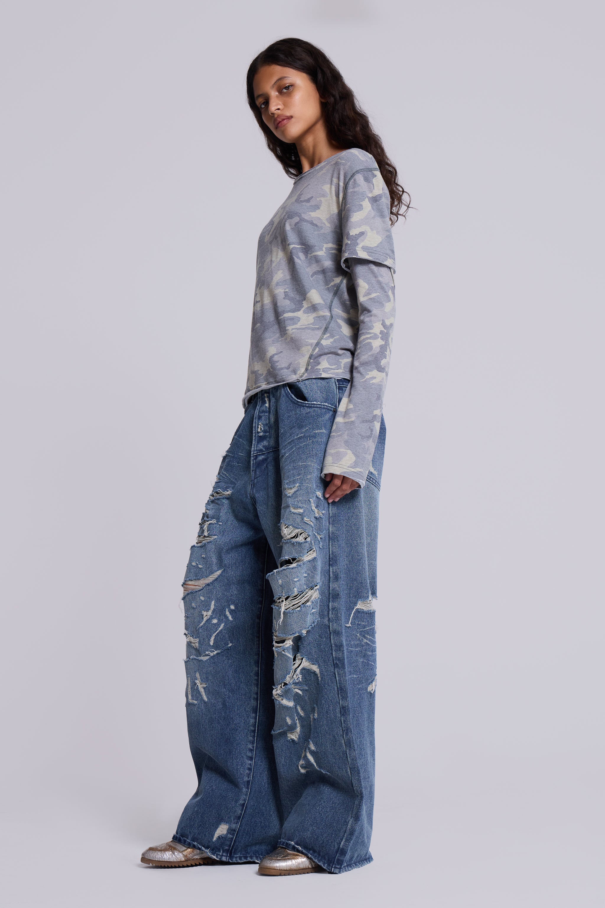 Destroyed XL Colossus Jeans