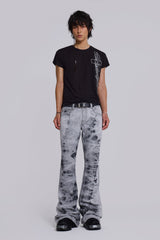 Grey Tie Dye Drift Jeans