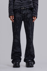 Wax Coated Drift Jeans