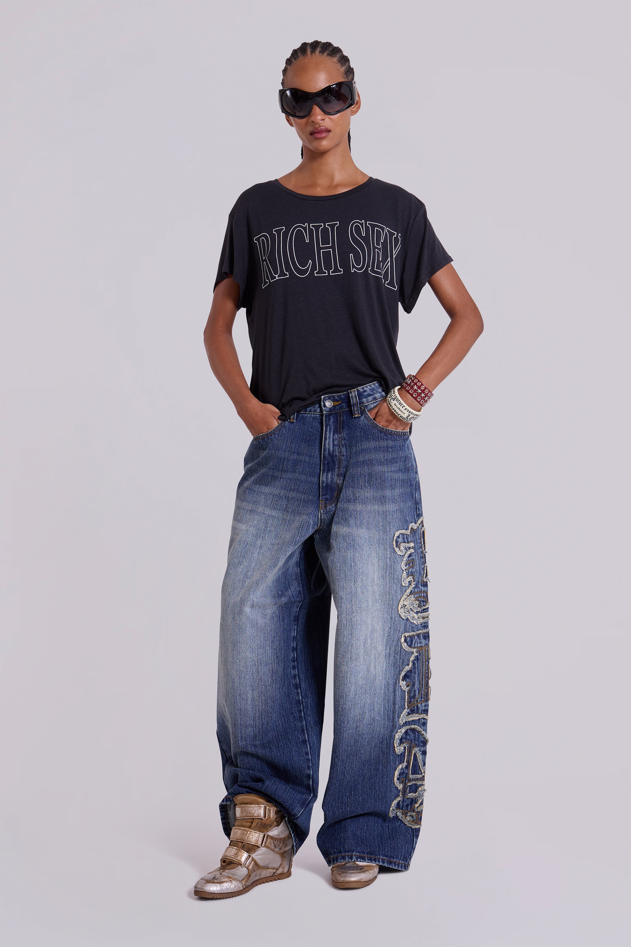 LDN Applique XL Colossus Jeans
