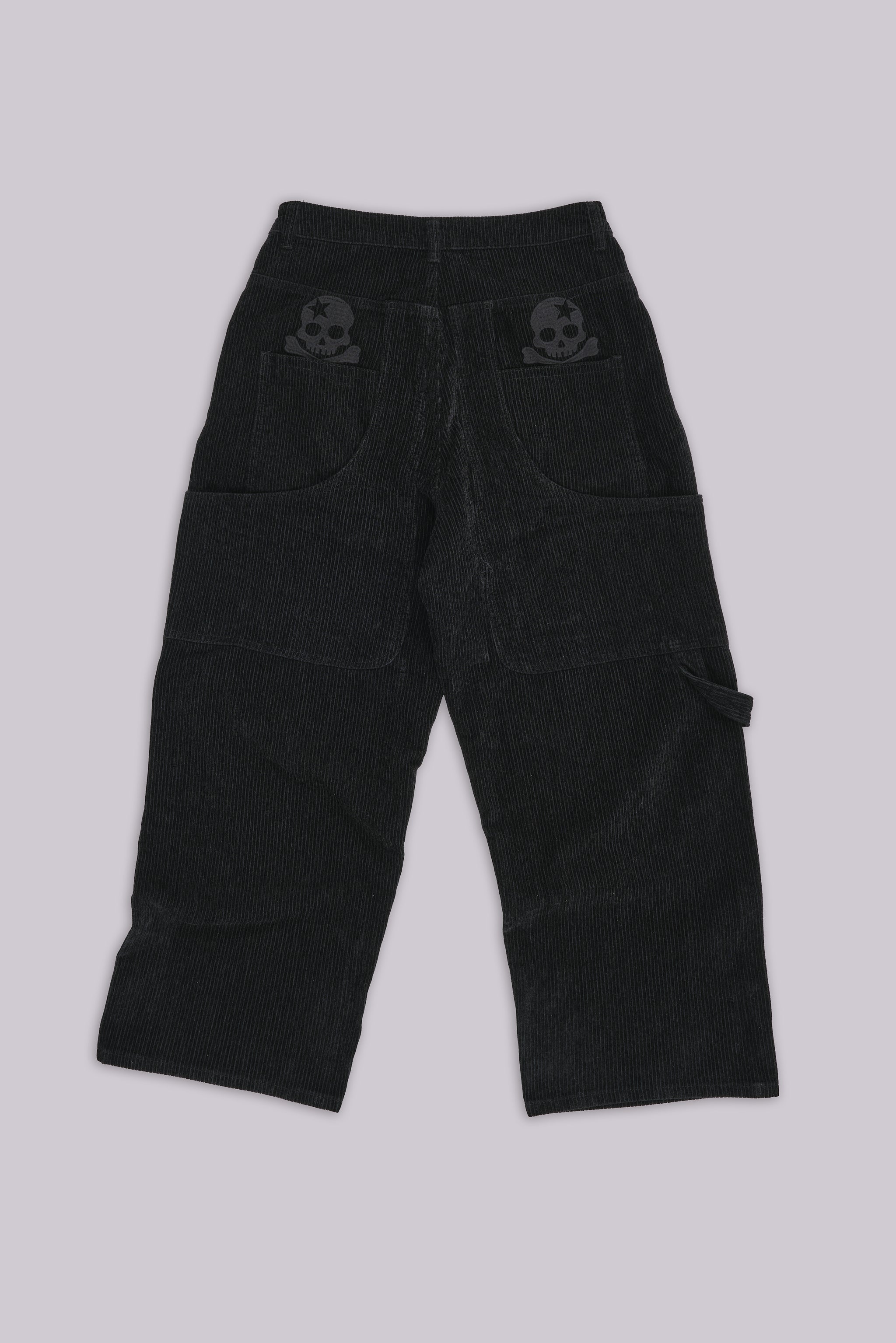 Black Skull XL Cord Colossus Jeans