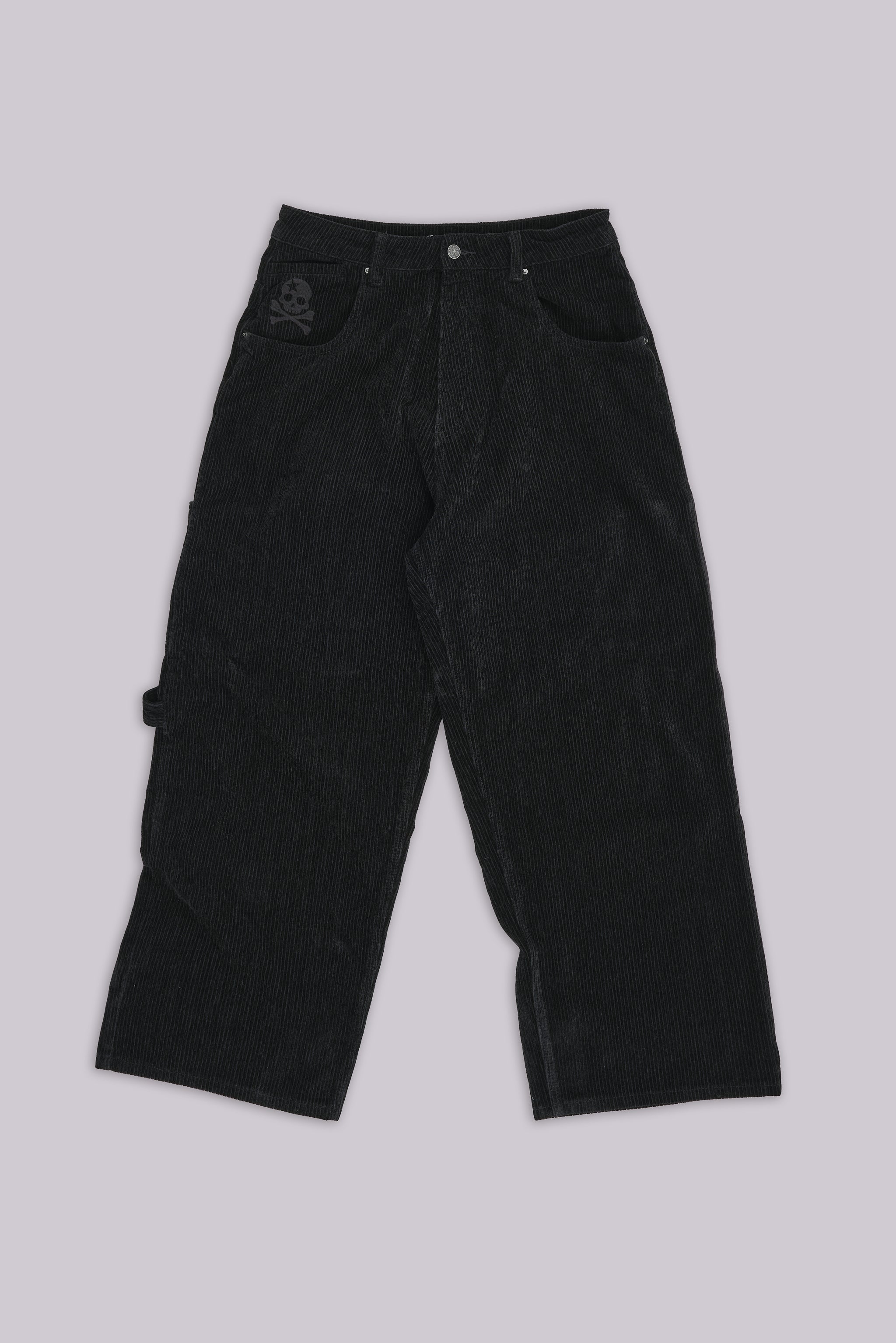 Black Skull XL Cord Colossus Jeans