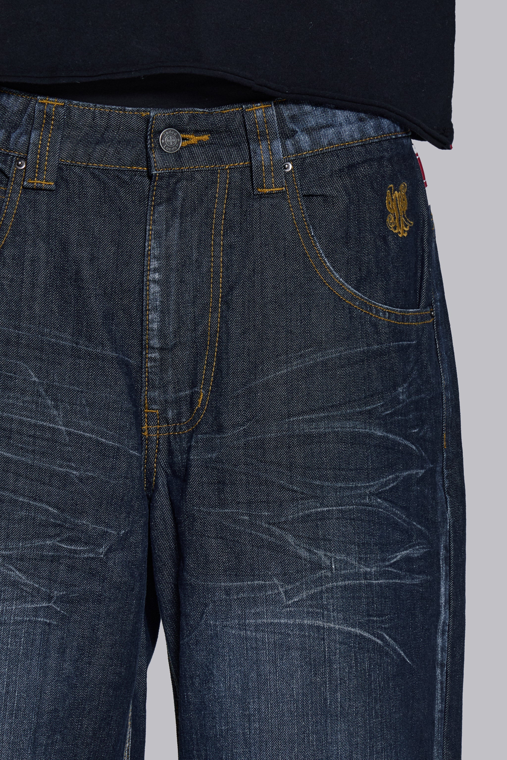 Union Jack Indigo Colossus Jeans