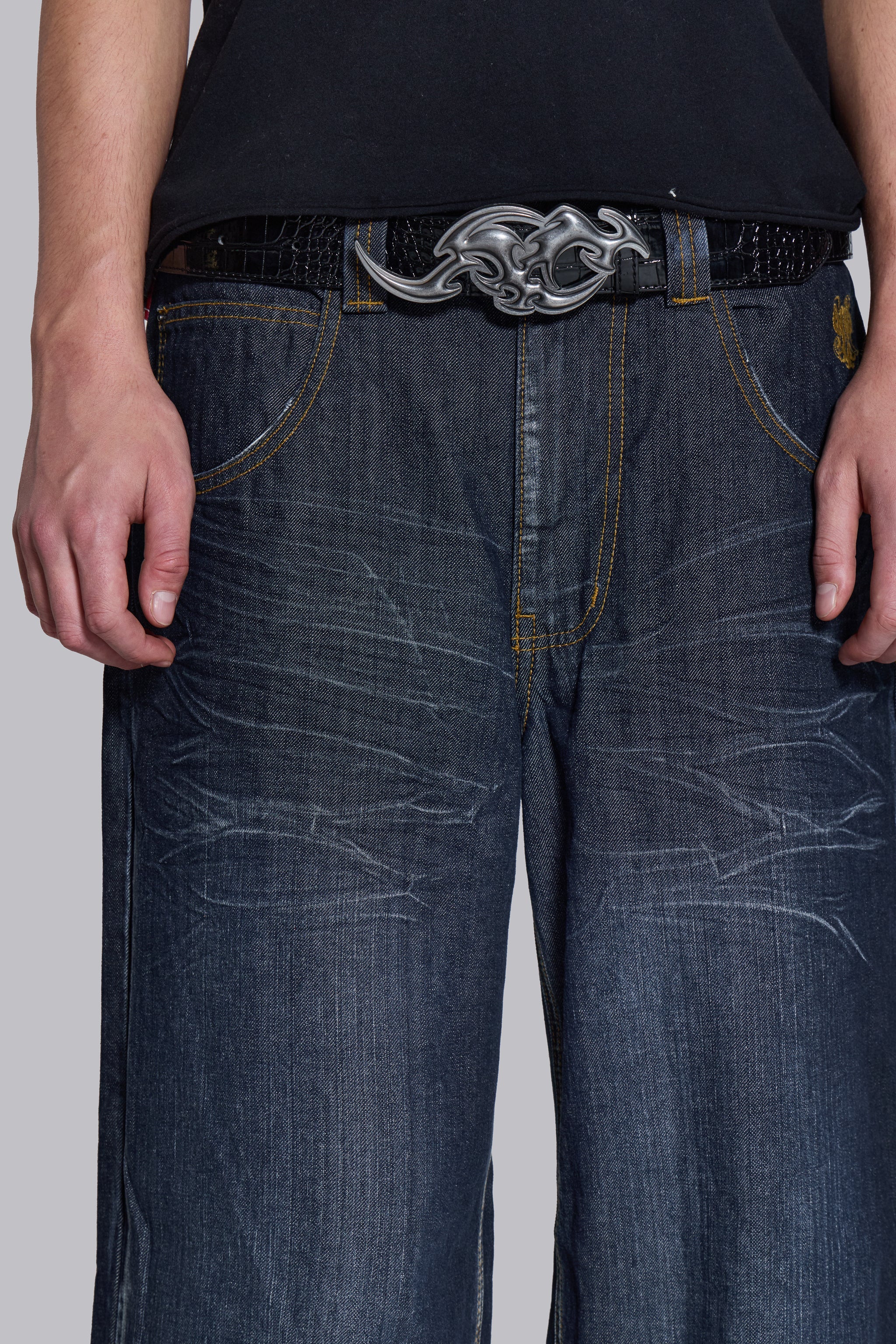 Union Jack Indigo Colossus Jeans