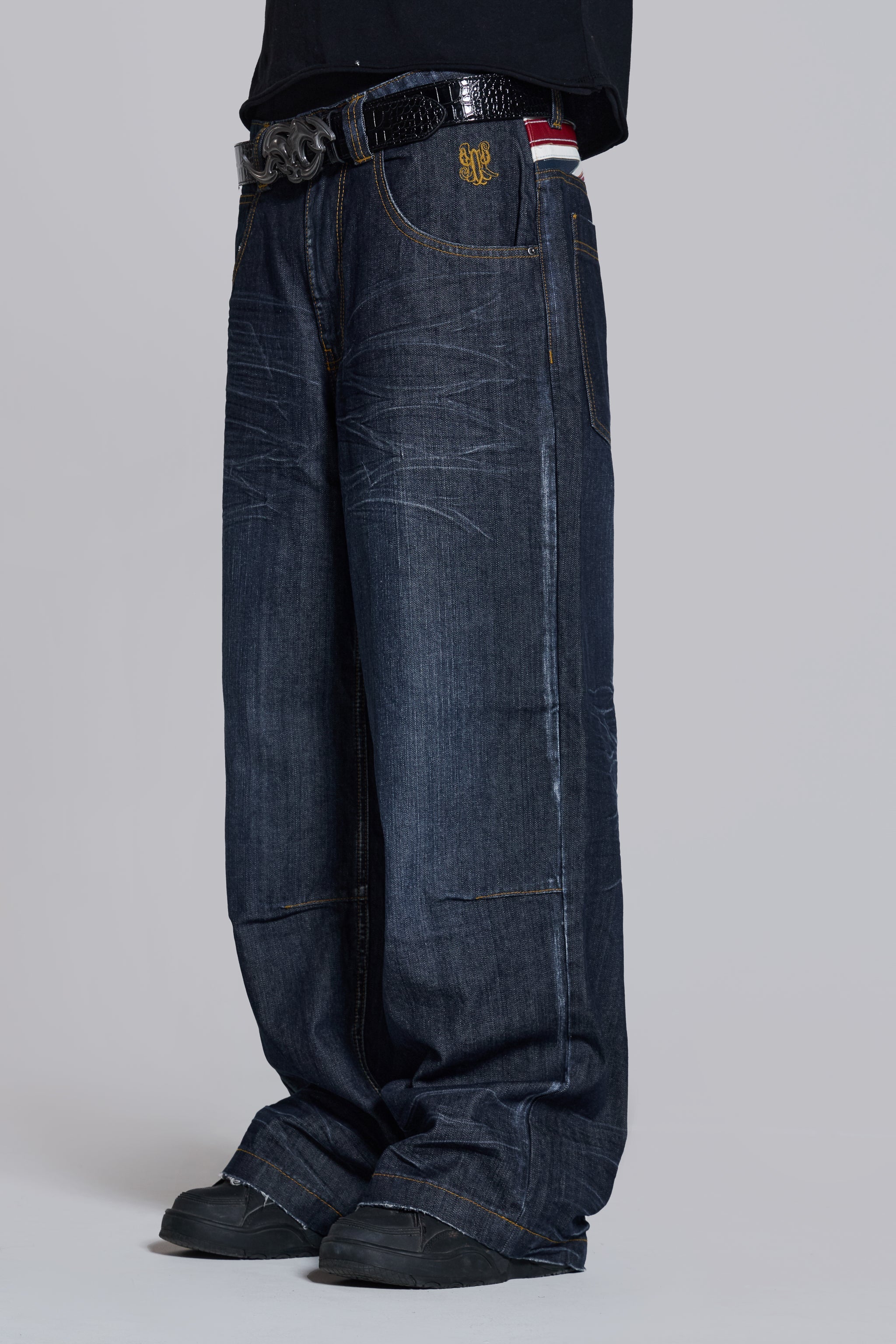 Union Jack Indigo Colossus Jeans