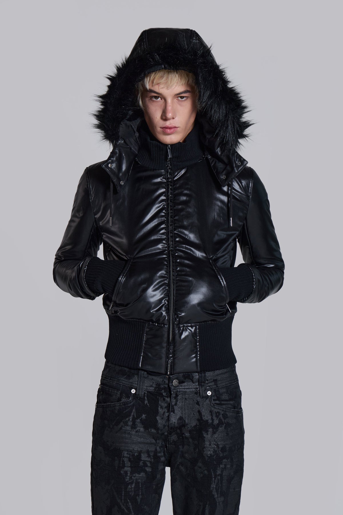 Black Mercury Puffer Jacket