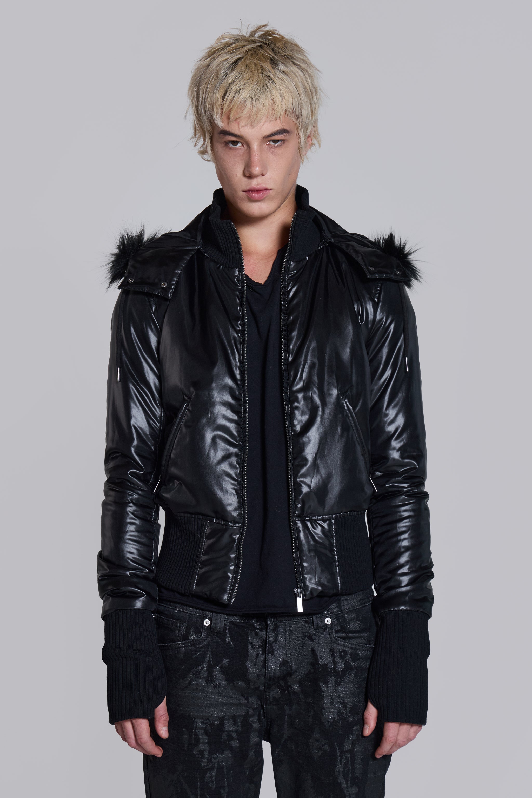 Black Mercury Puffer Jacket