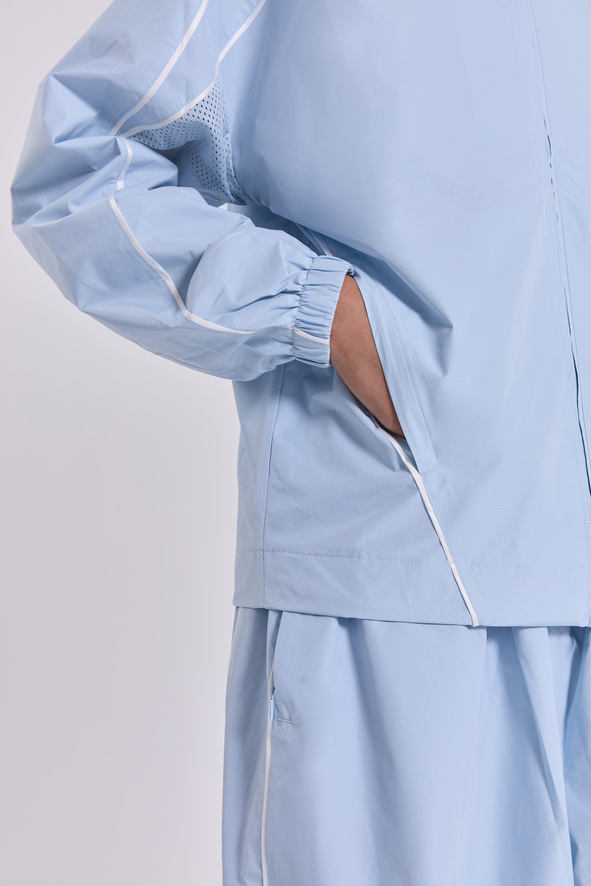 Blue Vapor Tracksuit Top